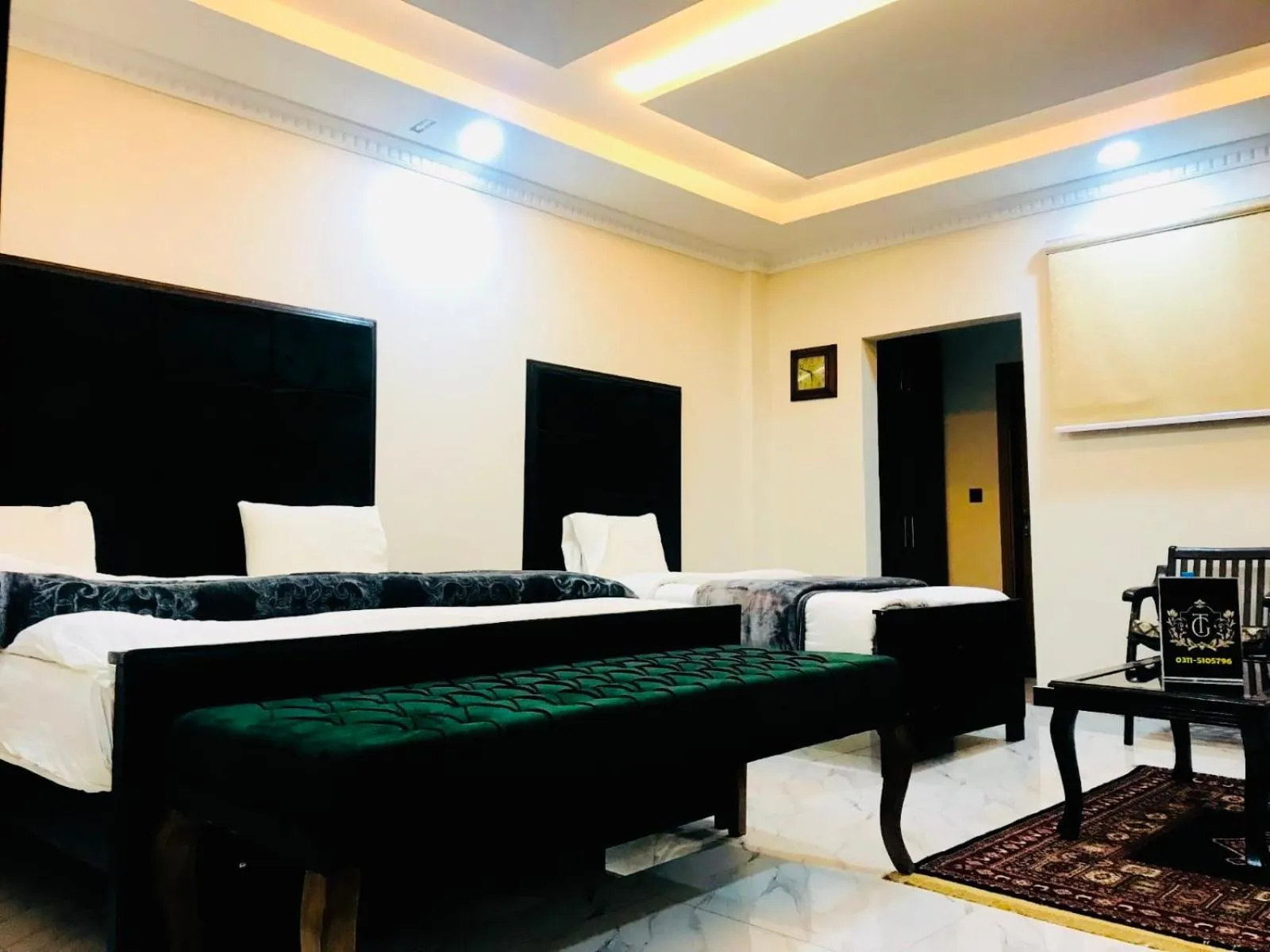 Bedroom, Bed in Grand Taj