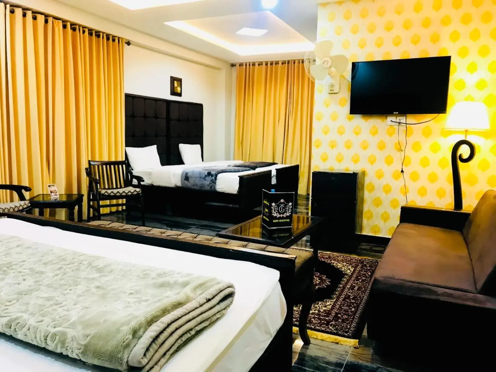 TV and multimedia, Bed in Grand Taj TV and multimedia, Bed in Grand Taj