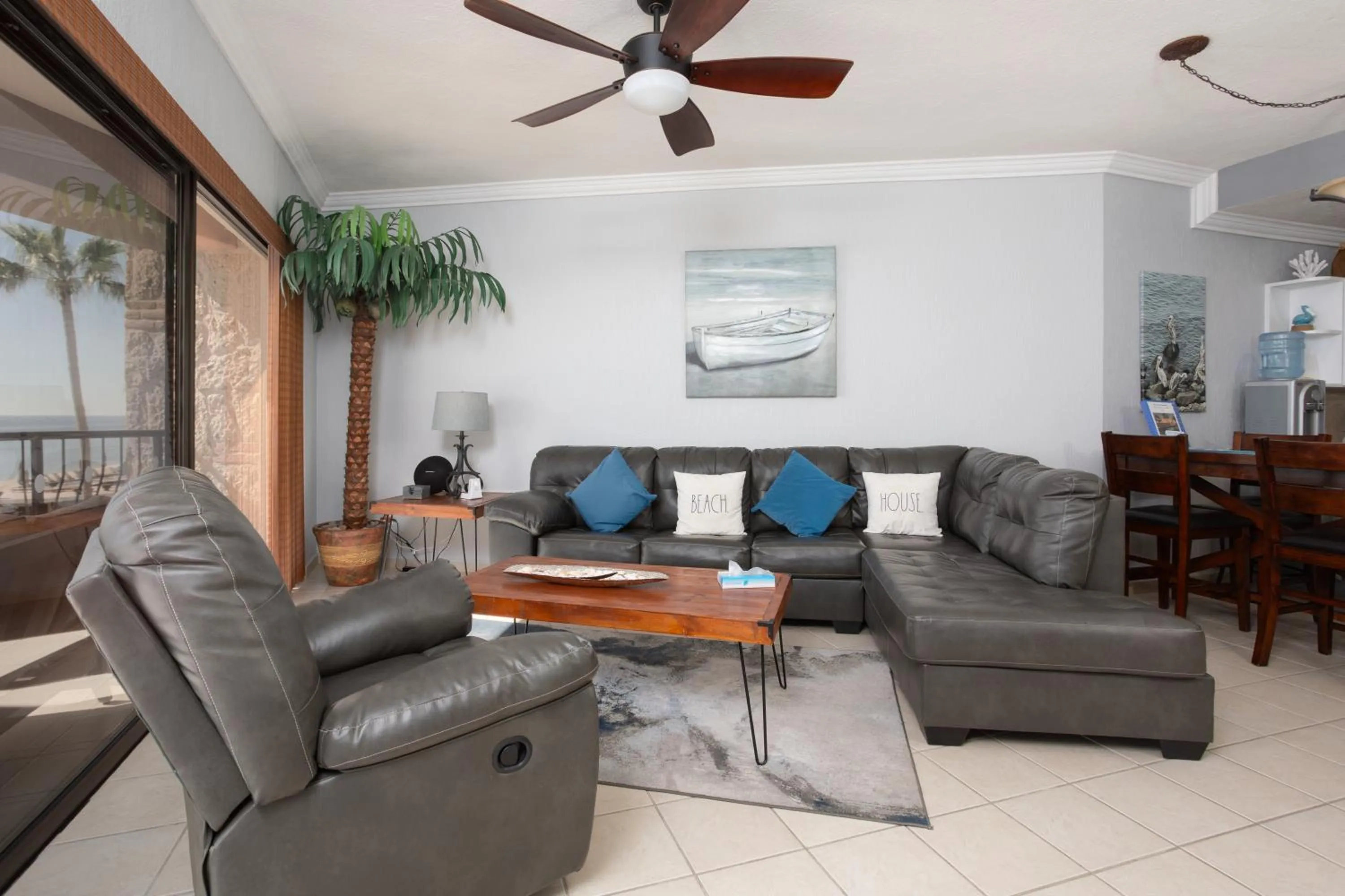 Balcony/Terrace in Sonoran Sea Resort BEACHFRONT Condo E203