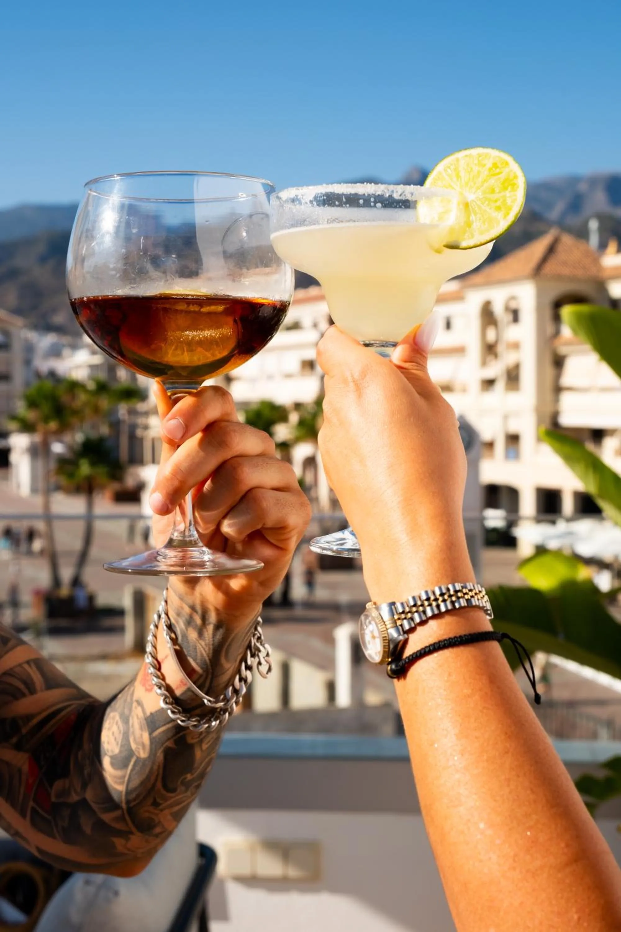 Balcony/Terrace in Hotel Puerta del Mar - Adults Recommended