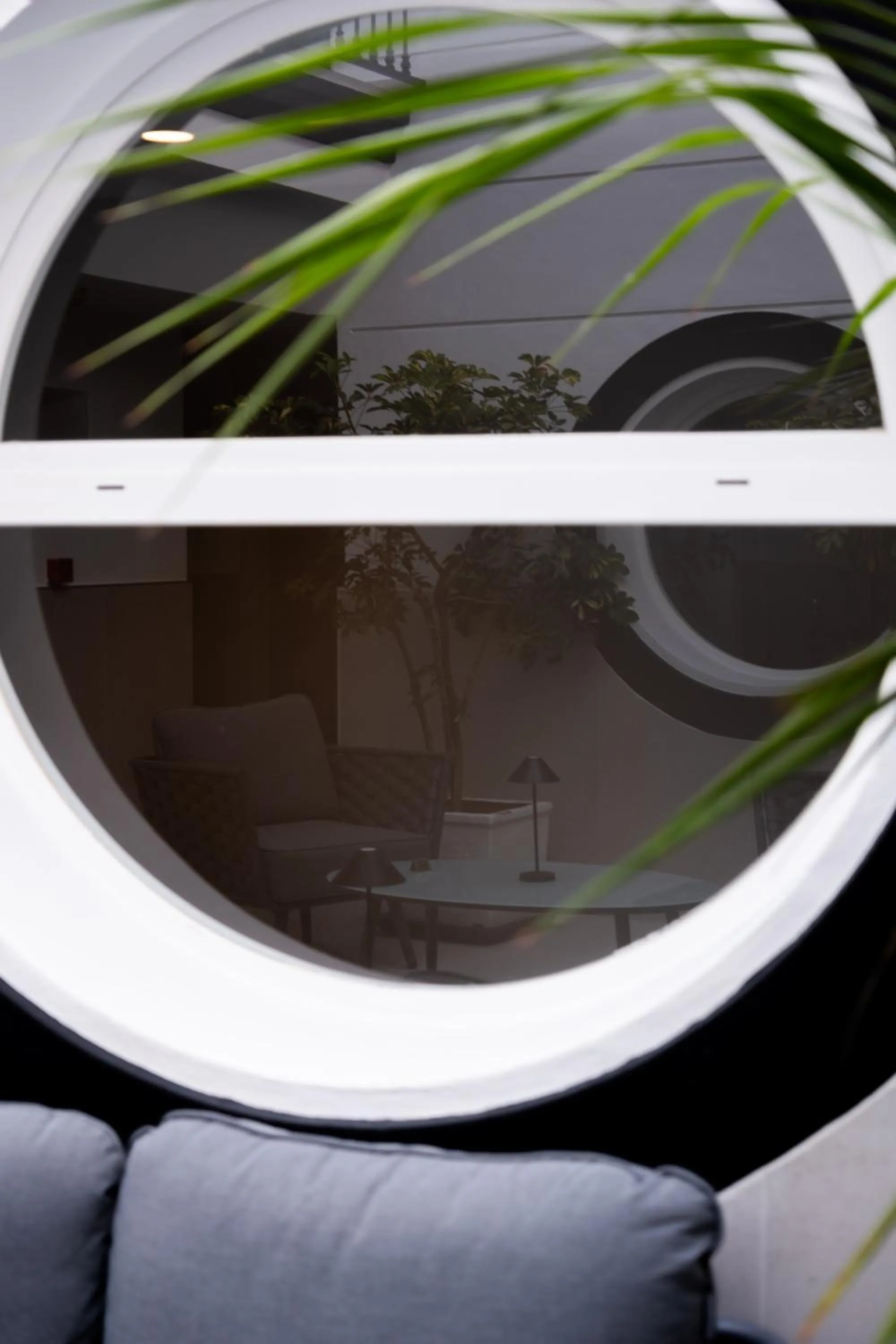 Patio in Hotel Puerta del Mar - Adults Recommended