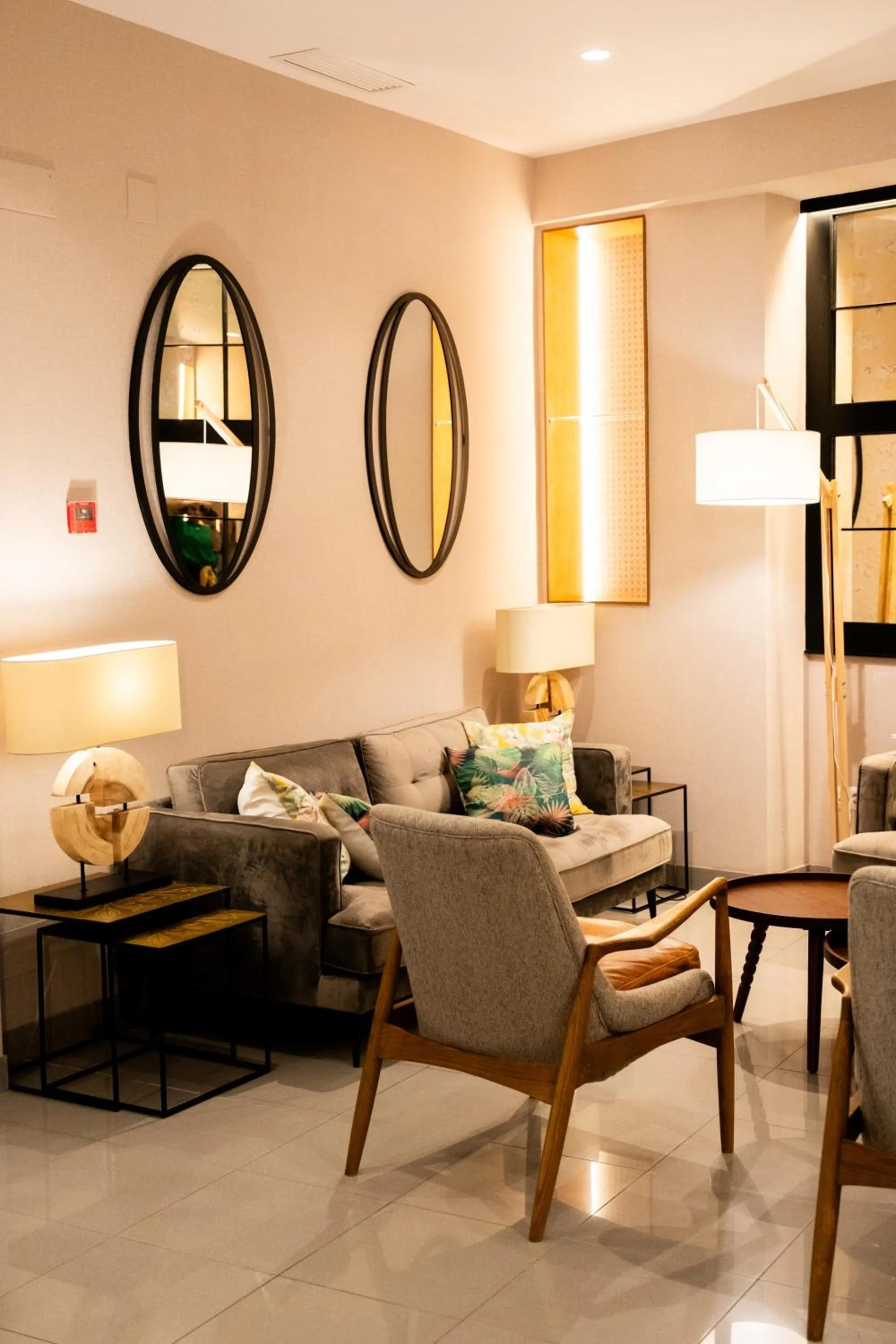 Lobby or reception in Hotel Puerta del Mar - Adults Recommended