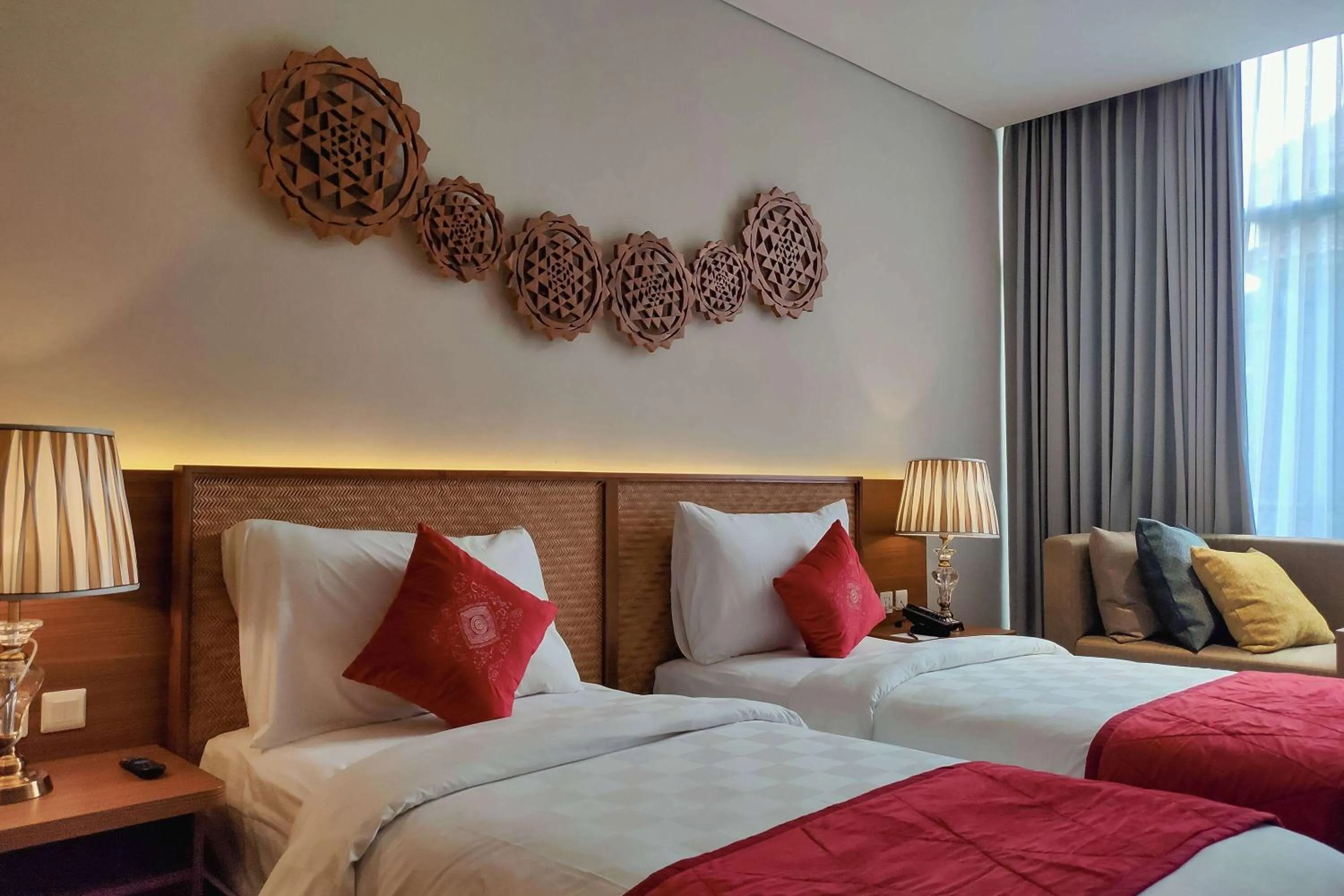 Photo of the whole room, Bed in Ramada by Wyndham Yogyakarta