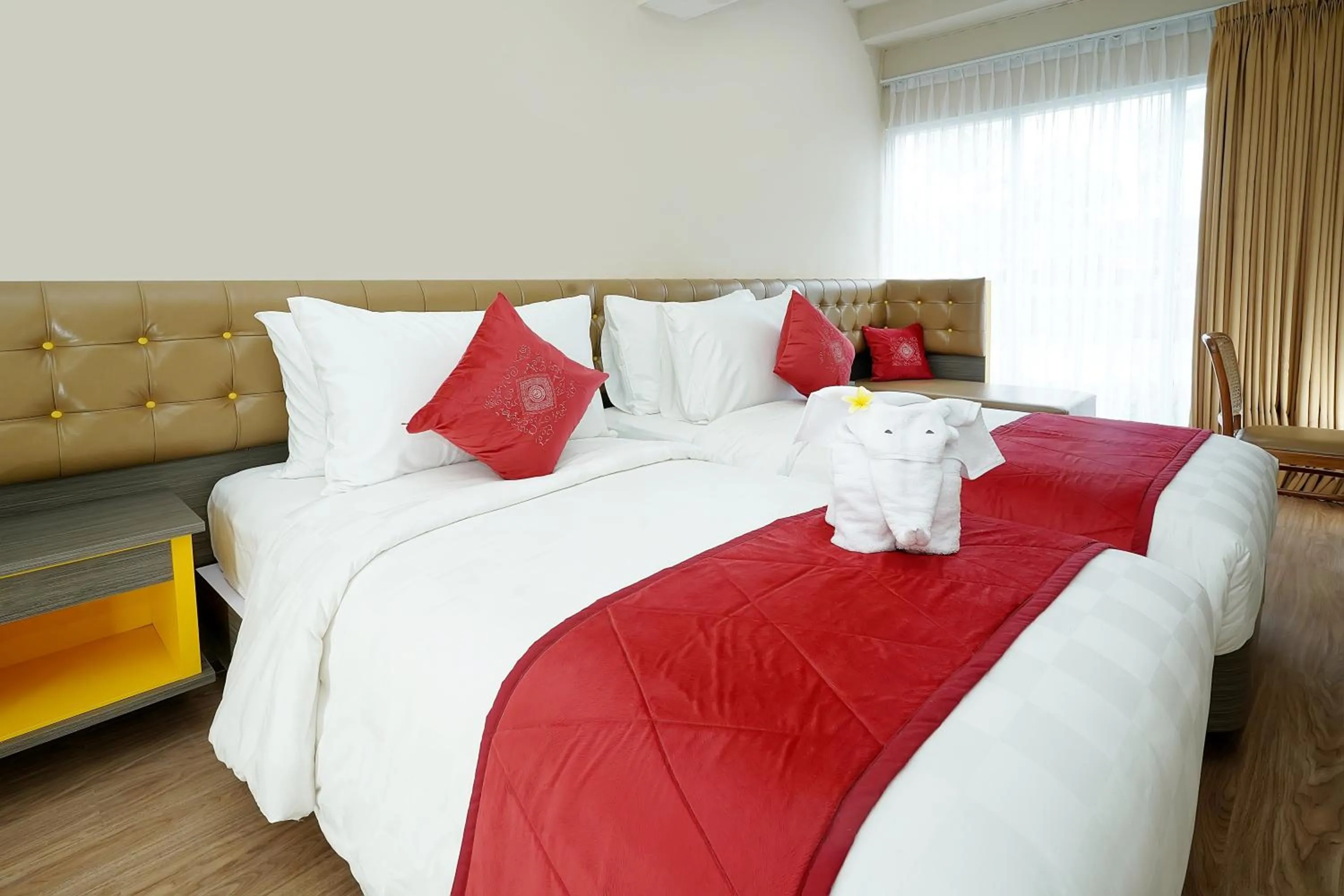 Bed in Ramada by Wyndham Yogyakarta