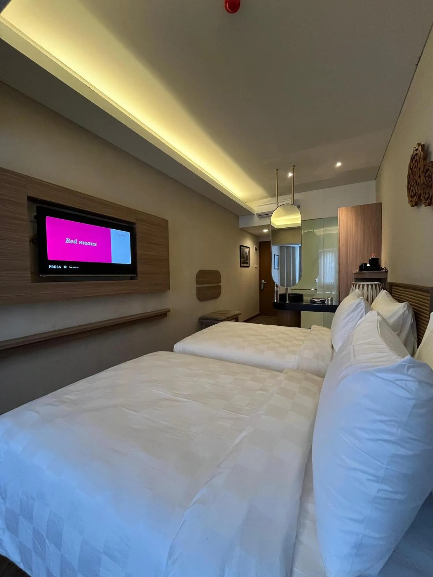 Bed in Ramada by Wyndham Yogyakarta