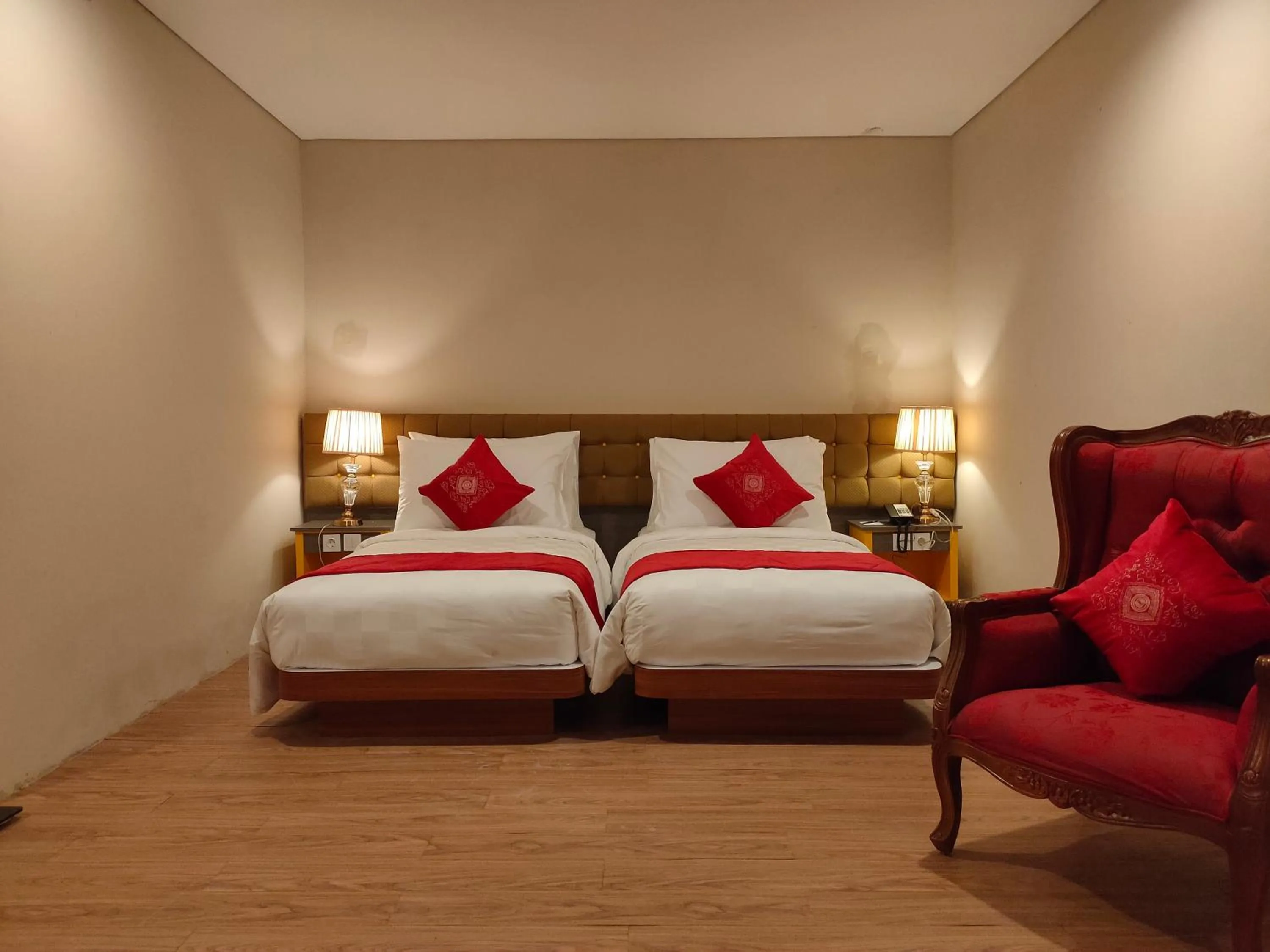 Bedroom, Bed in Ramada by Wyndham Yogyakarta