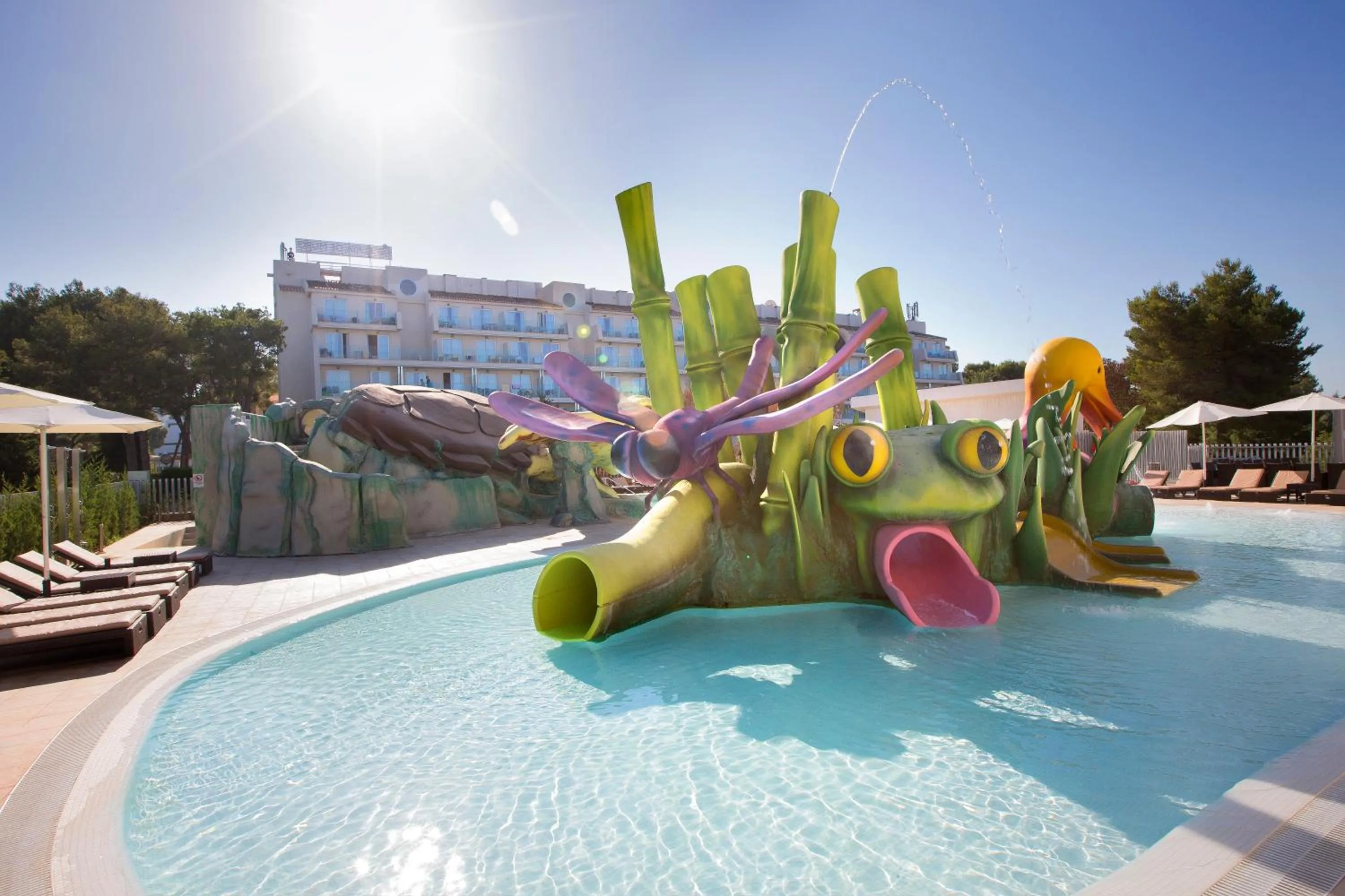 Children play ground in Mar Hotels Playa de Muro Suites