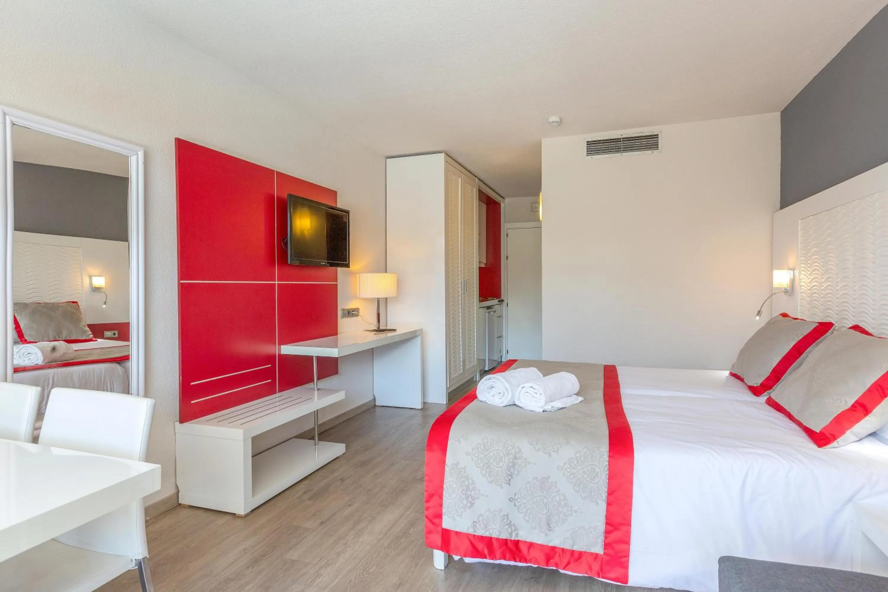 Photo of the whole room, Bed in MarSenses Rosa del Mar Hotel & Spa