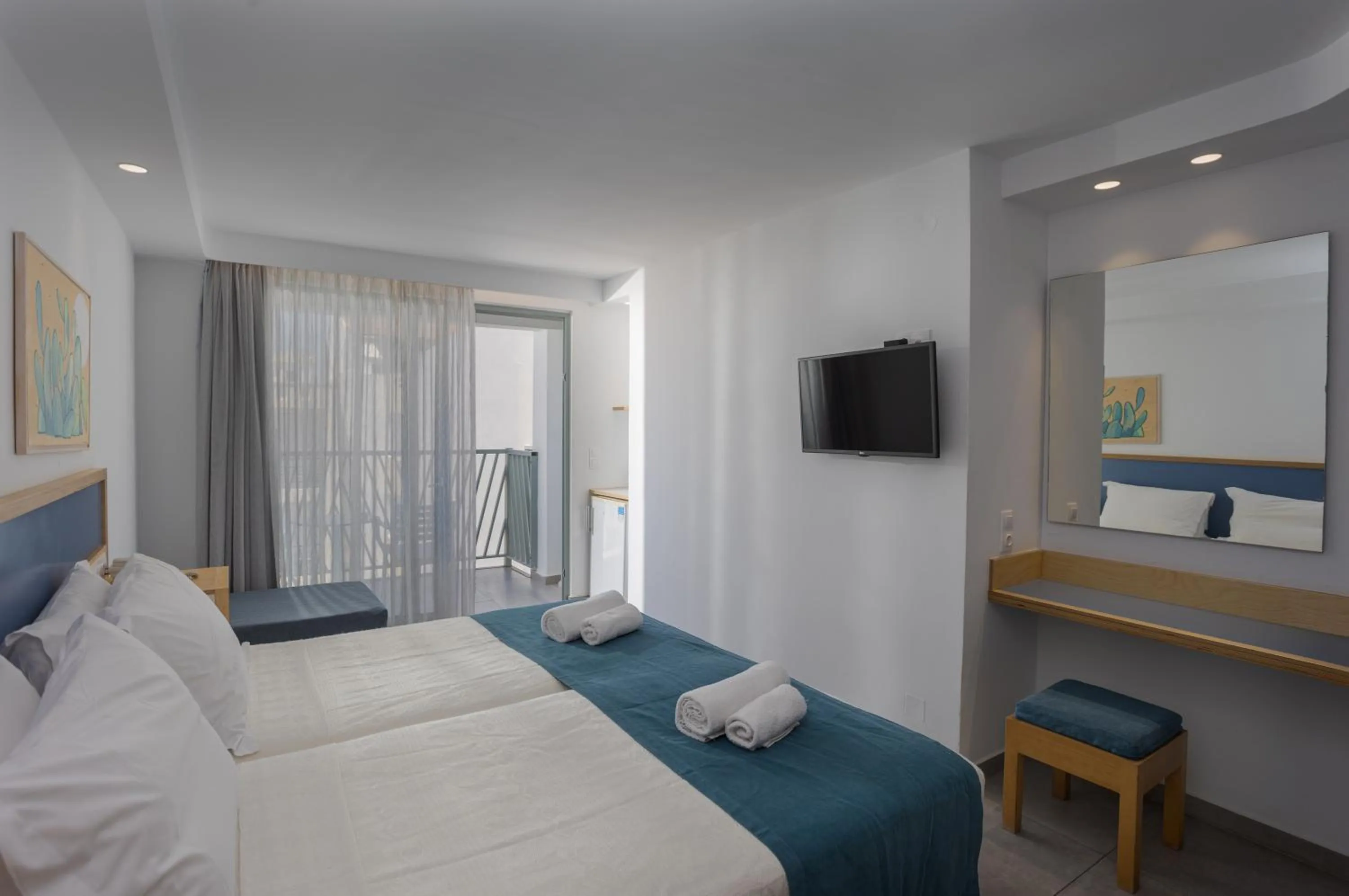 Bed in Alia Beach Hotel by Estia