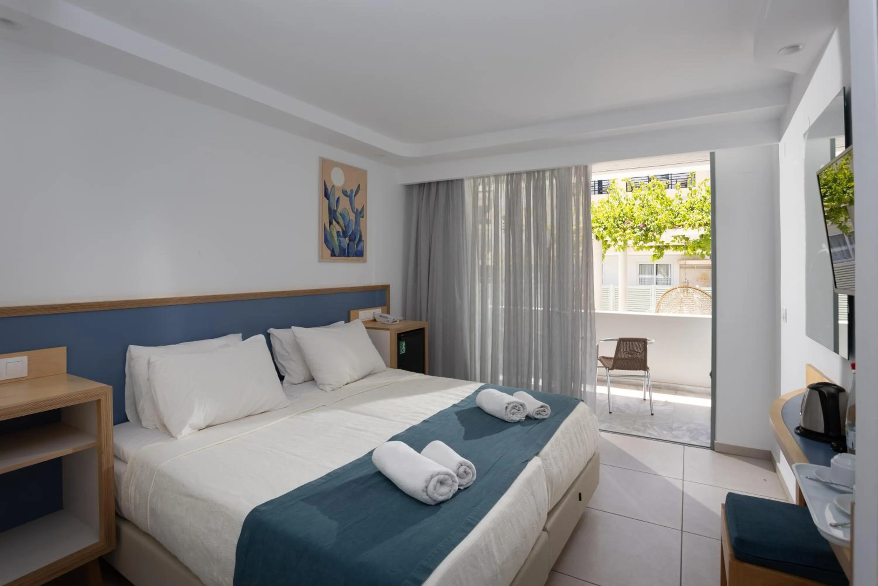 Bed in Alia Beach Hotel by Estia