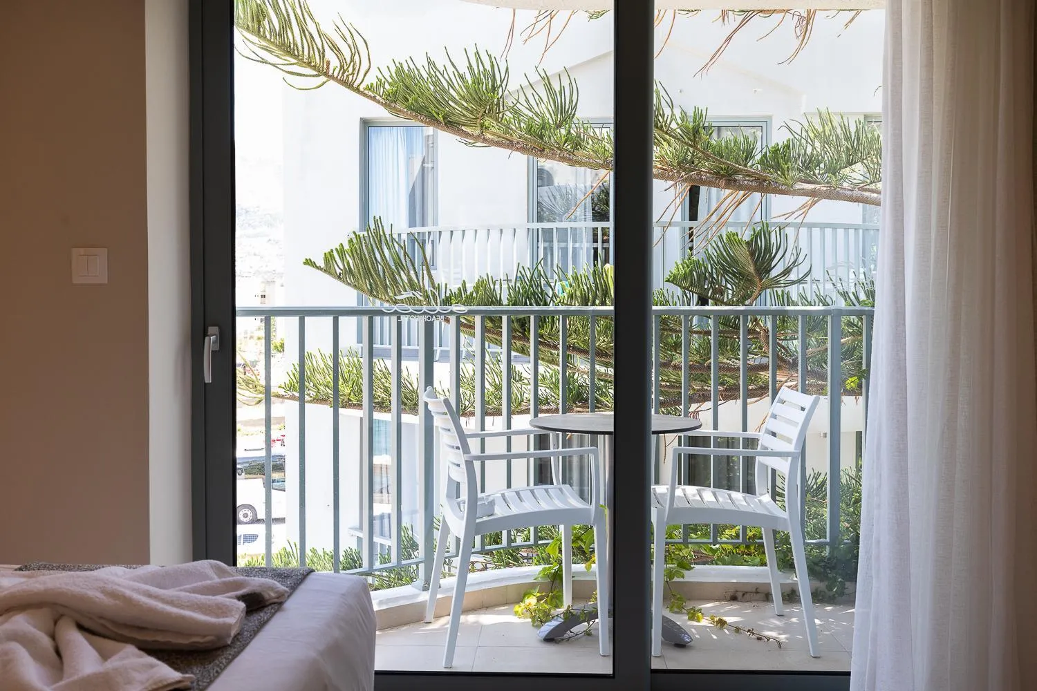 Balcony/Terrace in Alia Beach Hotel by Estia