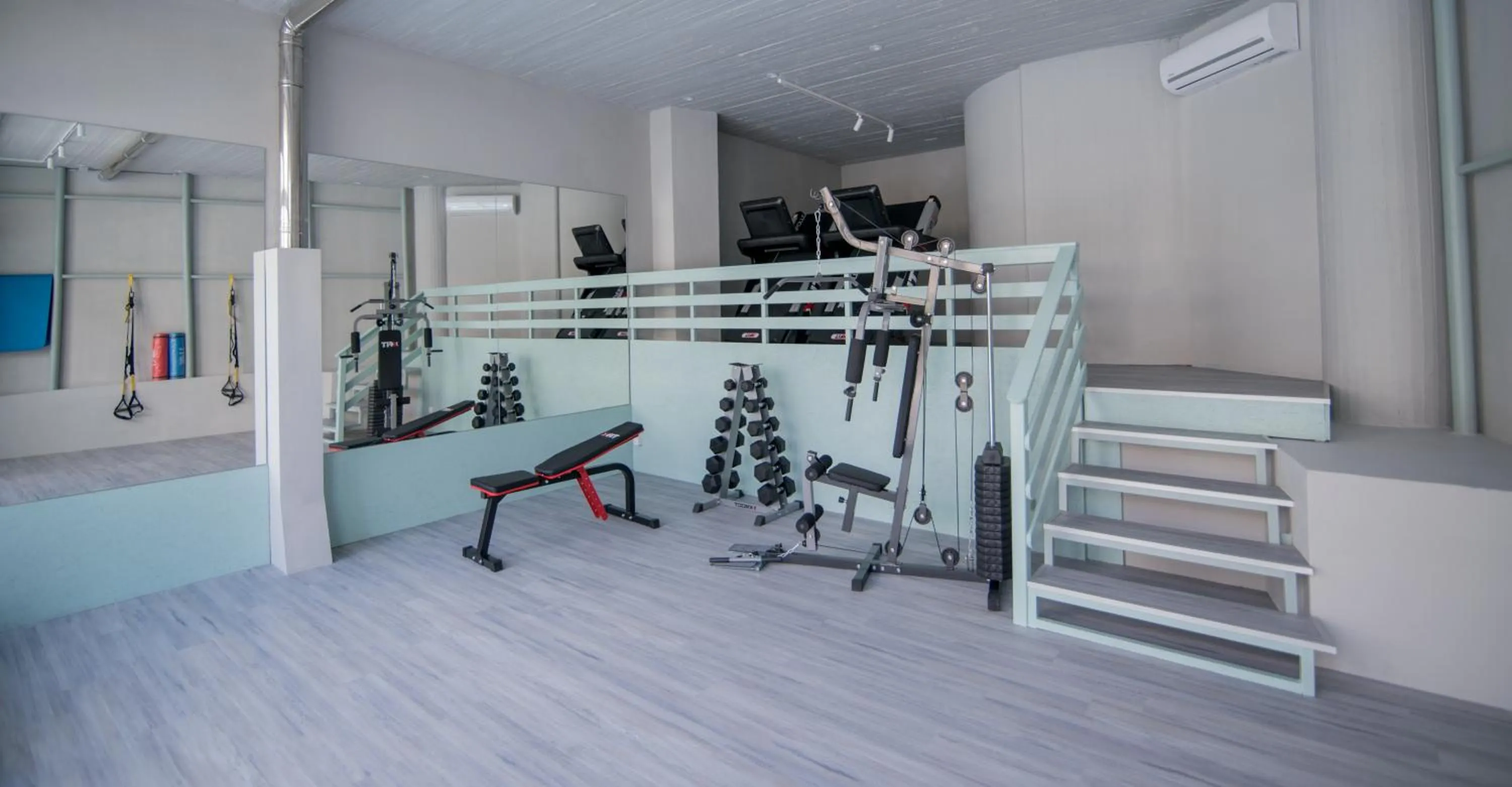 Fitness centre/facilities in Alia Beach Hotel by Estia
