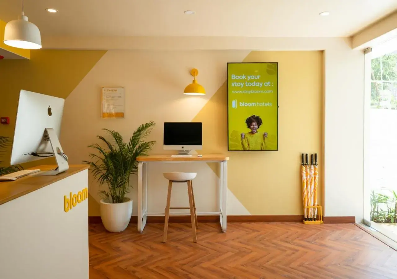 Lobby or reception in Bloom Hotel - HSR Layout Sector 3 Lobby or reception in Bloom Hotel - HSR Layout Sector 3