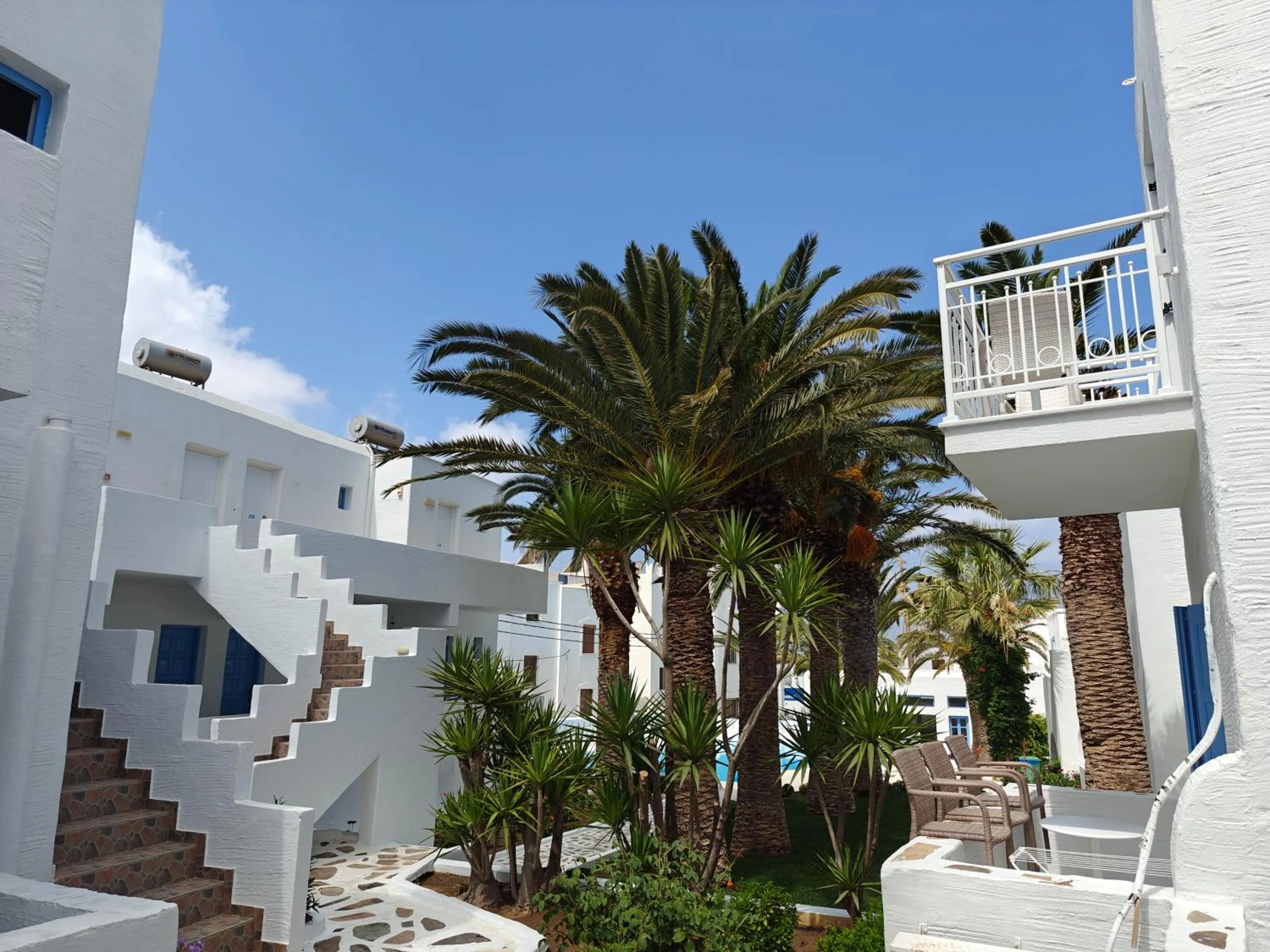 Garden view in Hotel Sagterra