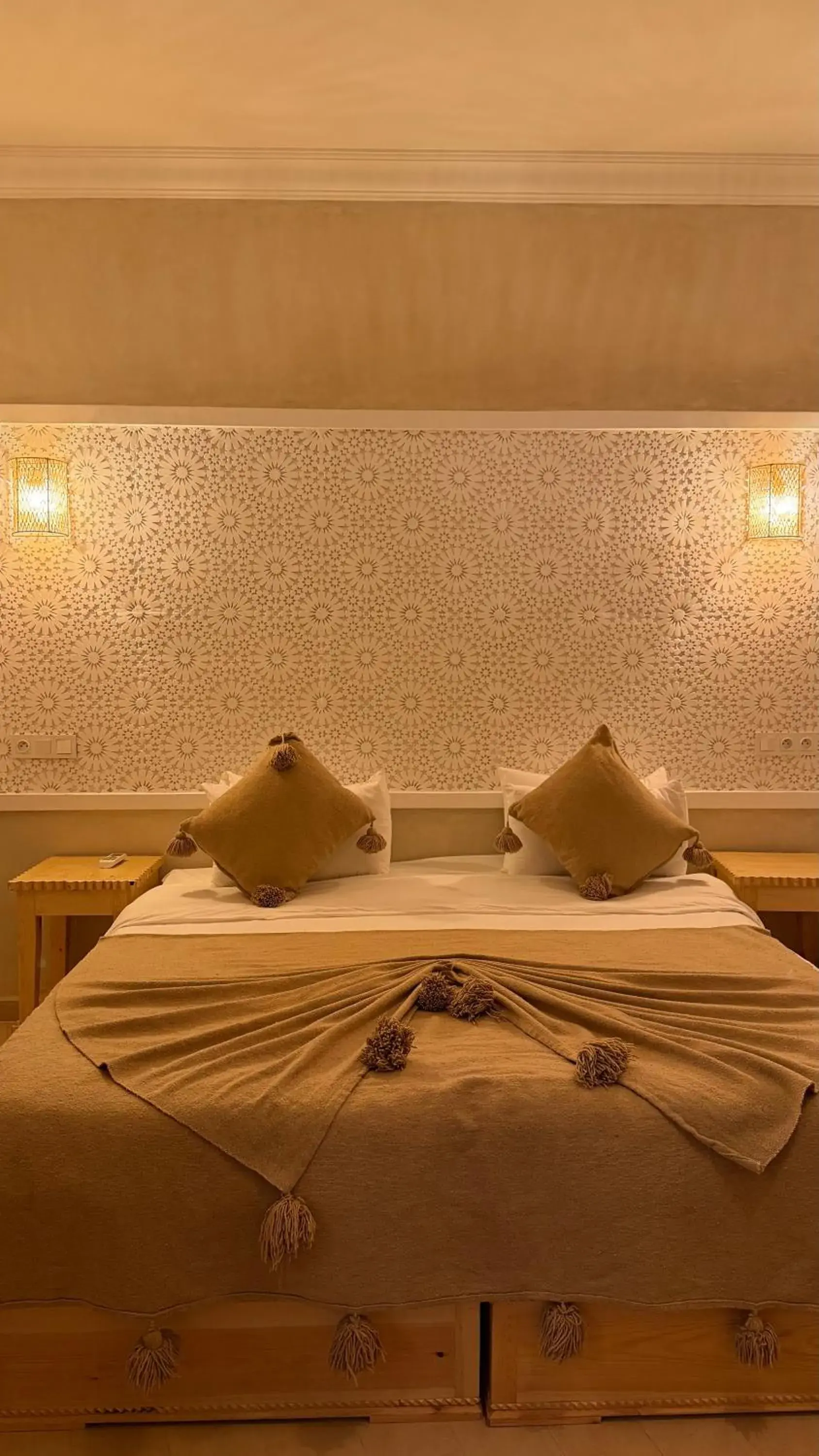 Bed in Riad BB Marrakech Bed in Riad BB Marrakech