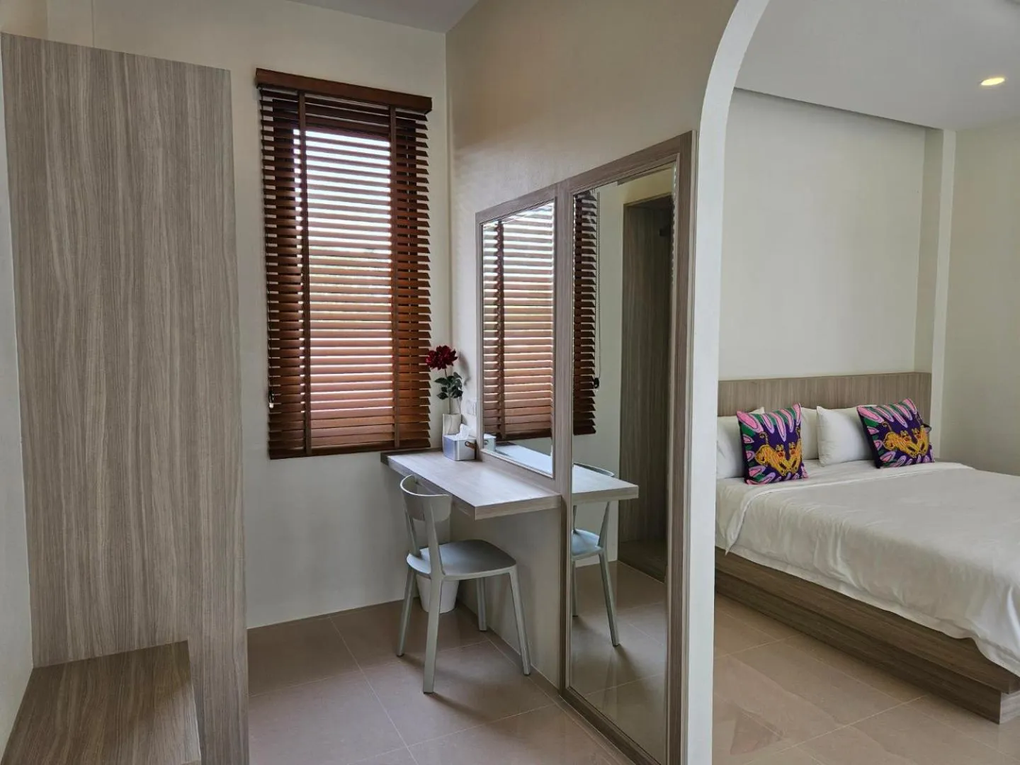 Bed in Karisma Private Villa Pattaya