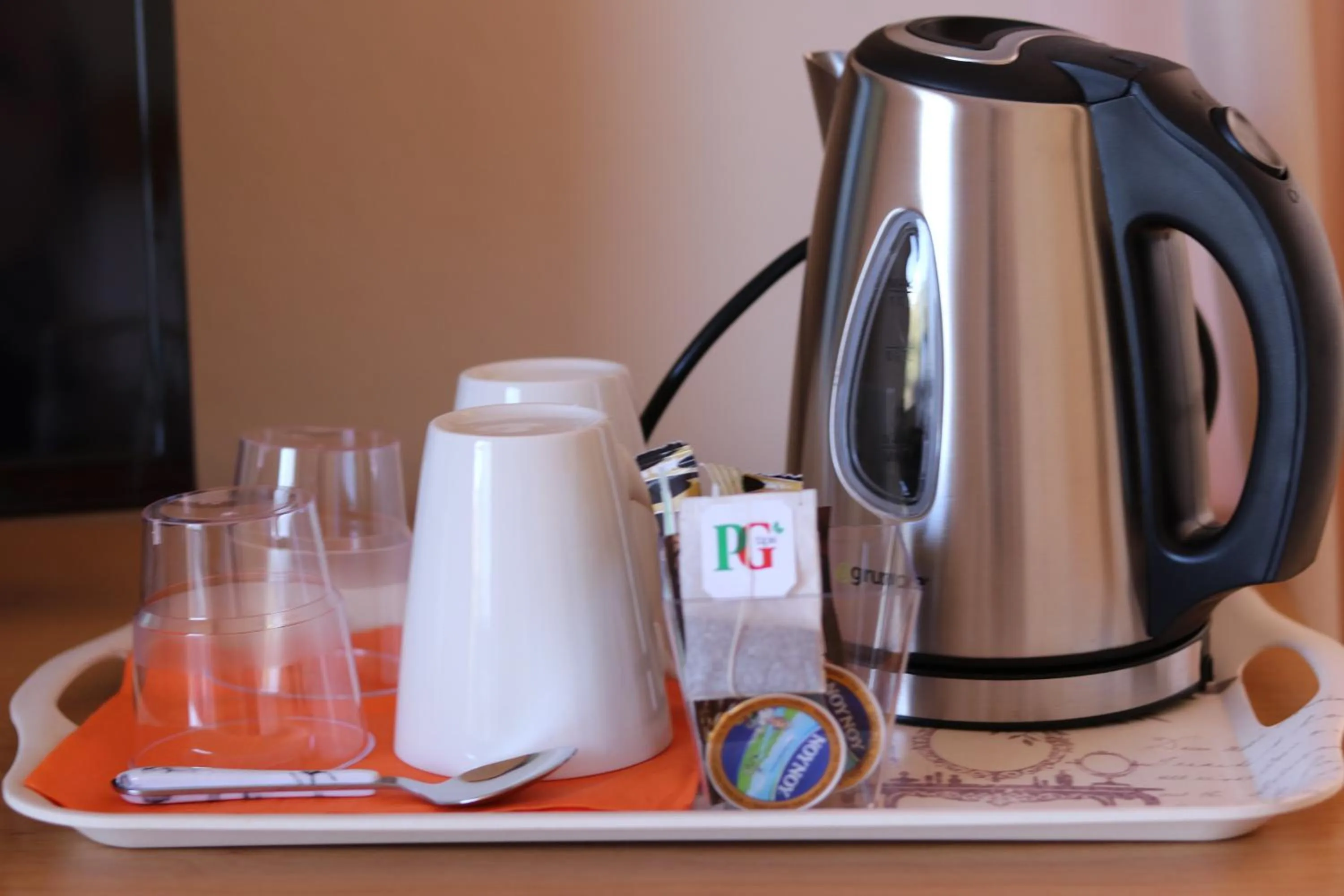 Coffee/tea facilities in Pegasus Hotel