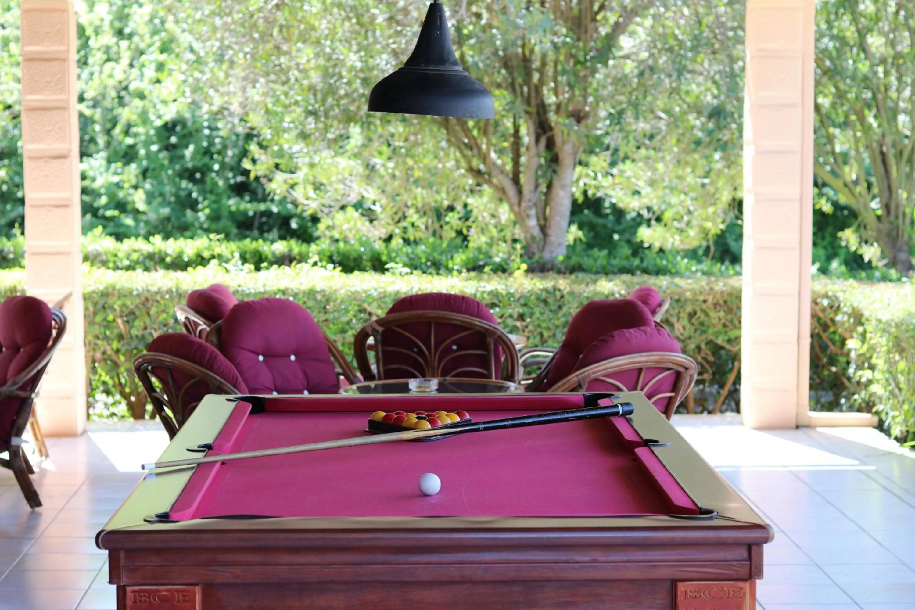 Patio in Pegasus Hotel