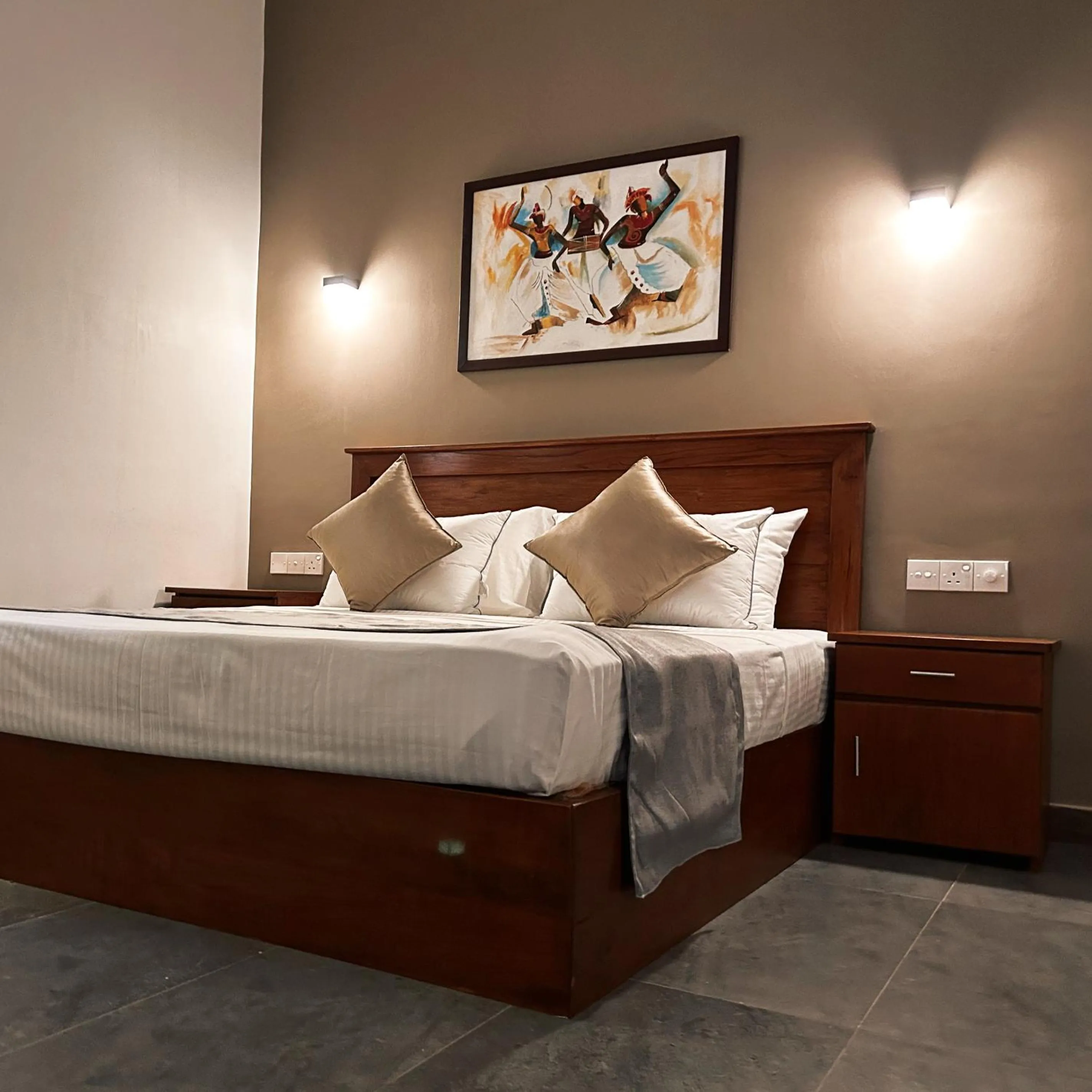 Bed in Cliveland Residence