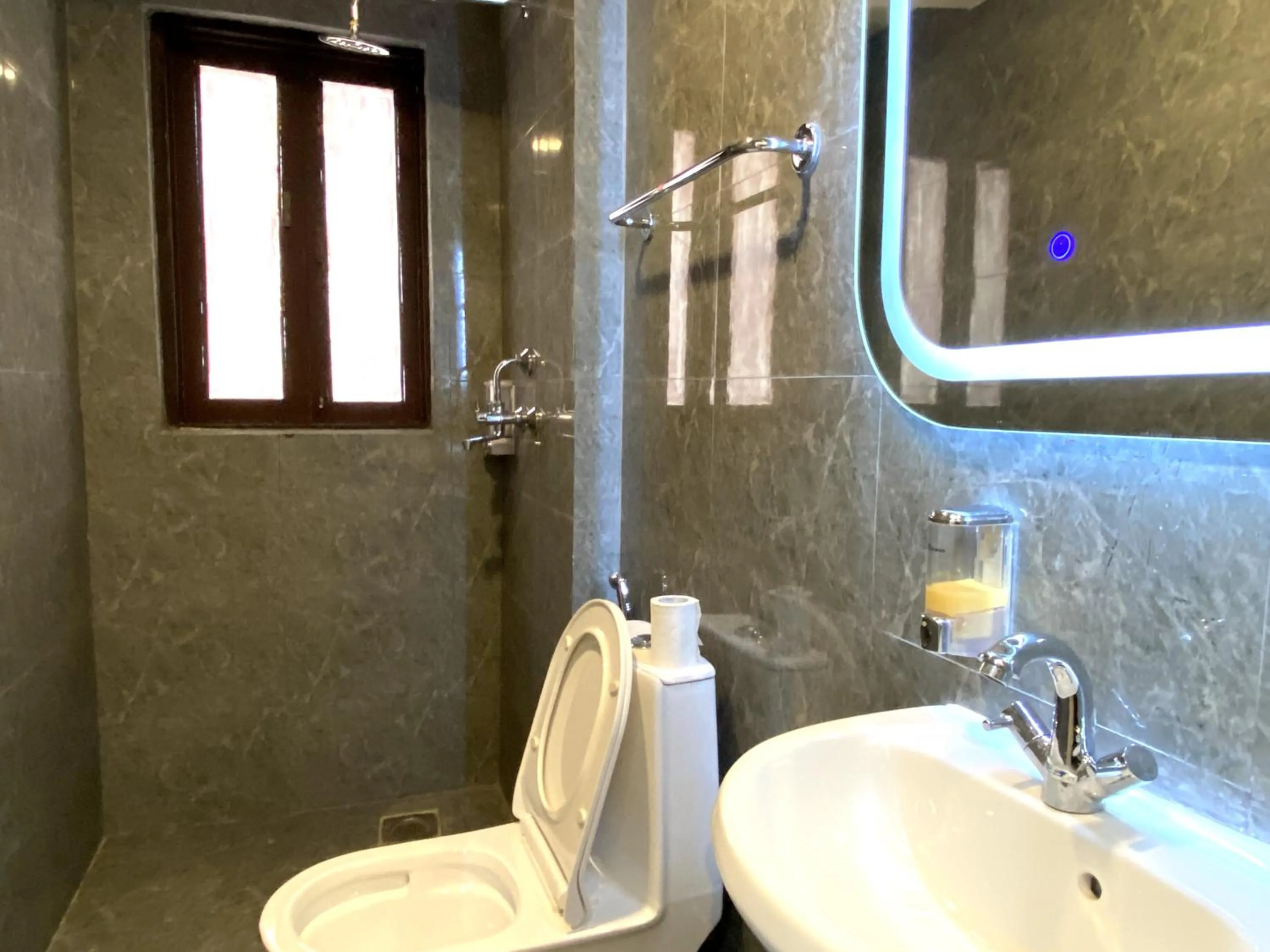 Shower in Hotel Pala