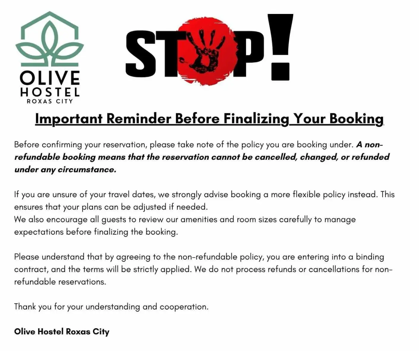 Property building in Olive Hostel Roxas City Property building in Olive Hostel Roxas City