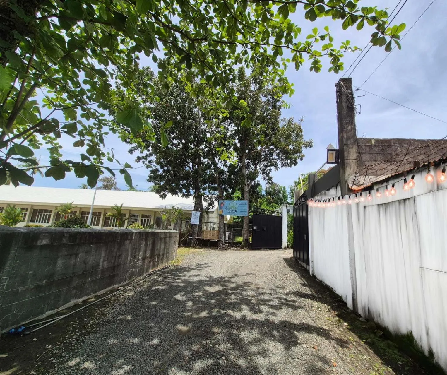 Facade/entrance in Olive Hostel Roxas City
