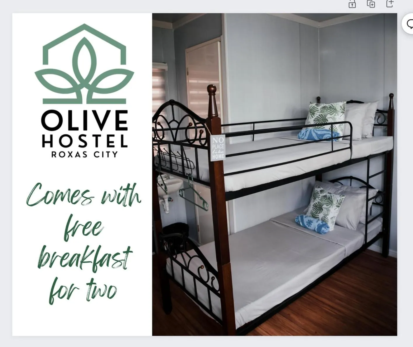 Bed in Olive Hostel Roxas City
