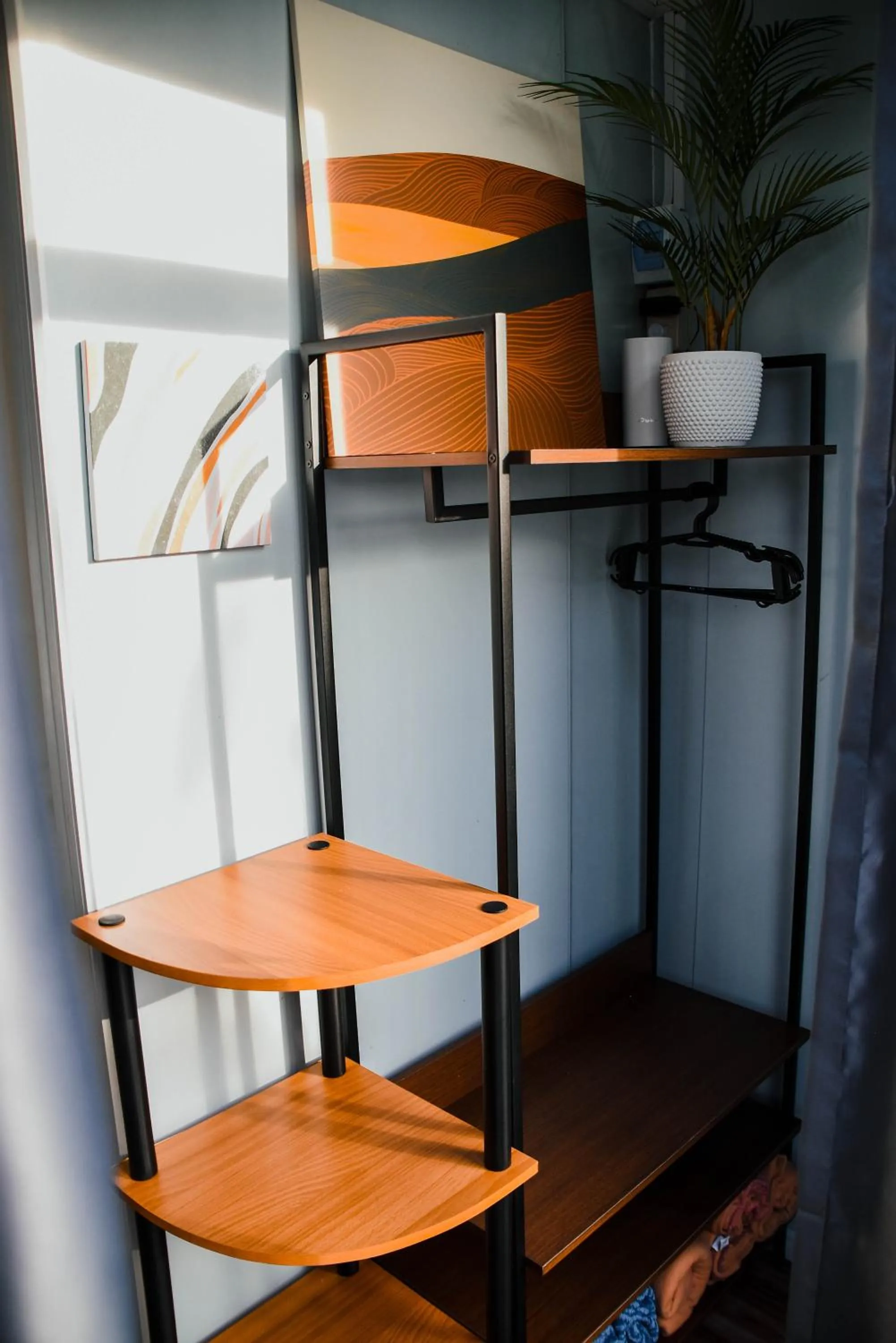 wardrobe in Olive Hostel Roxas City