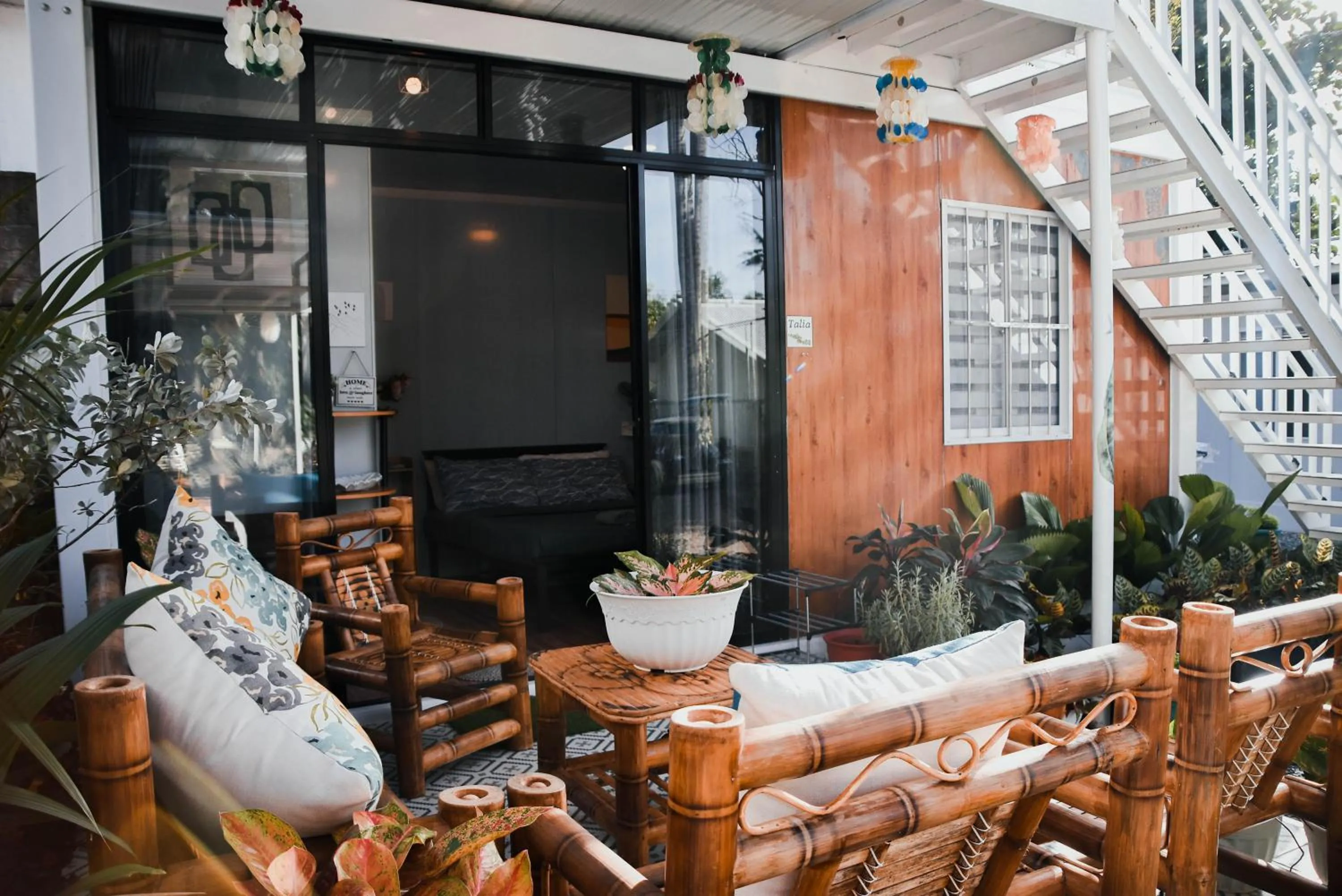 Patio in Olive Hostel Roxas City