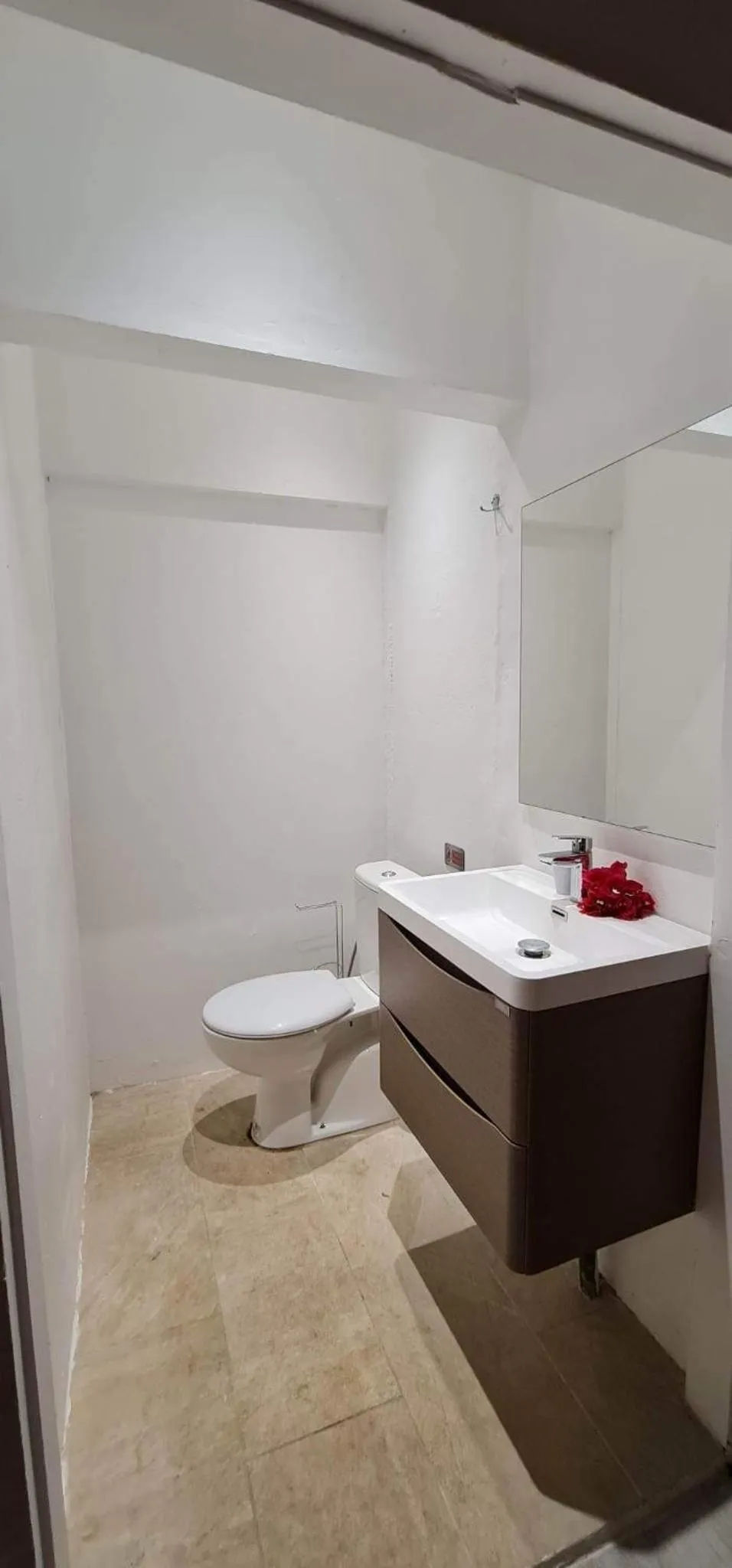 Toilet in Temana Airport Faa'a,Tahiti