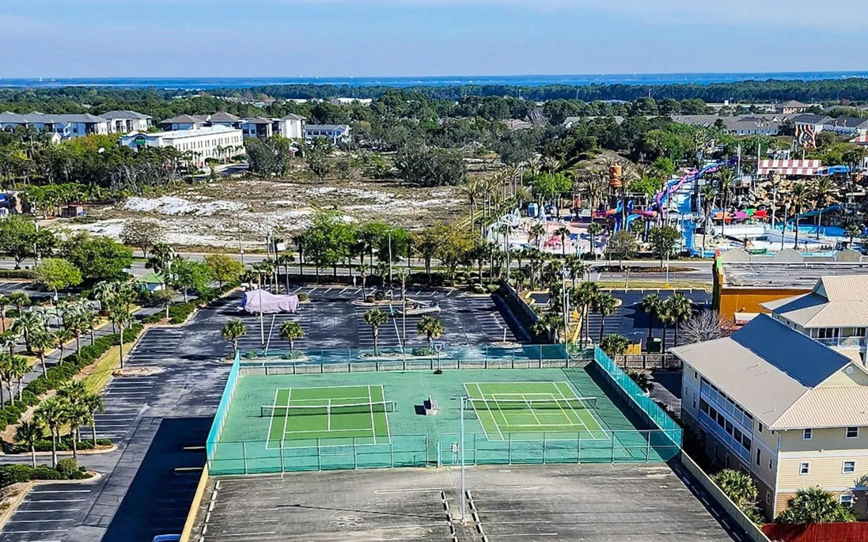Bird's eye view in Pelican Beach 1504 by Pelican Beach Management