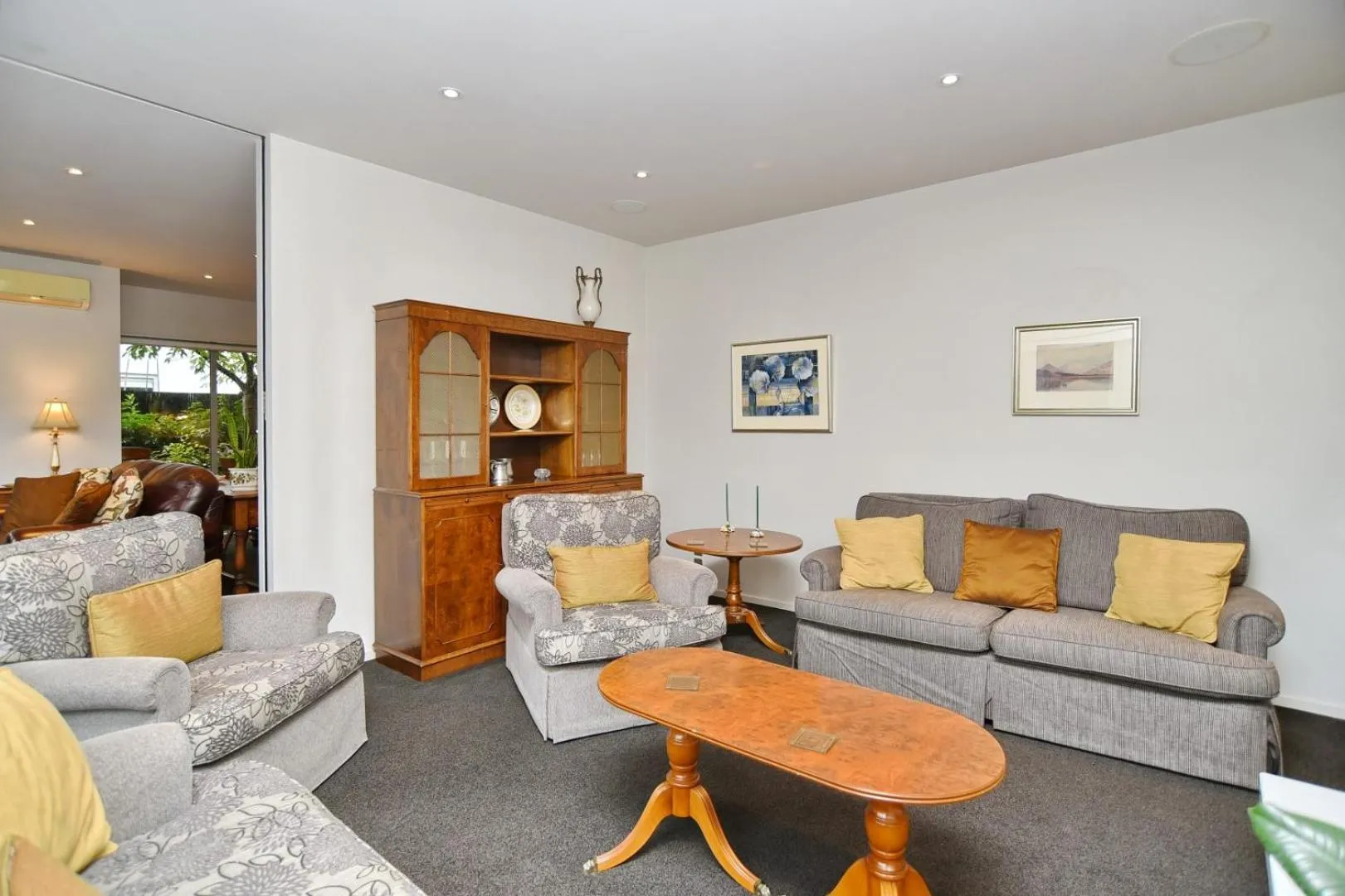 Living room in Jeffreys Road - Christchurch Holiday Homes