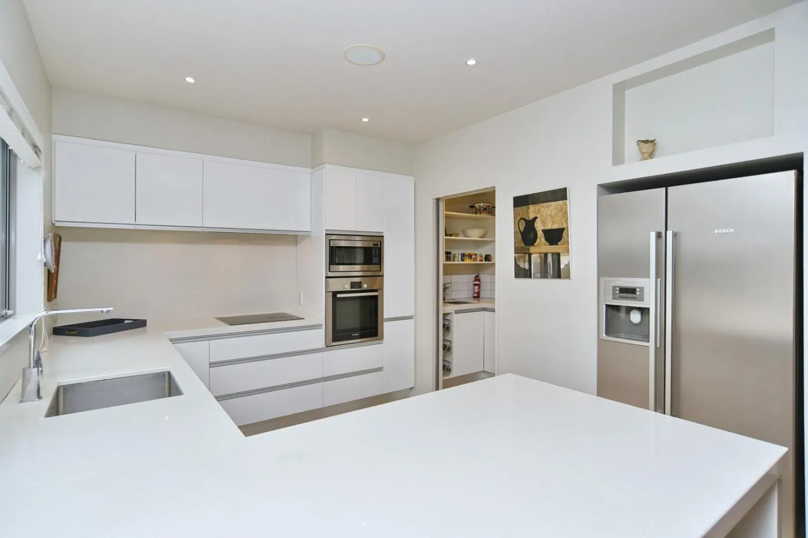 Kitchen or kitchenette in Jeffreys Road - Christchurch Holiday Homes
