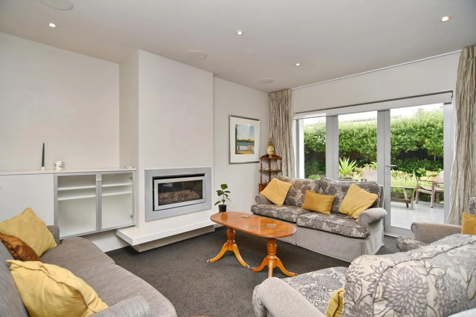 Living room in Jeffreys Road - Christchurch Holiday Homes