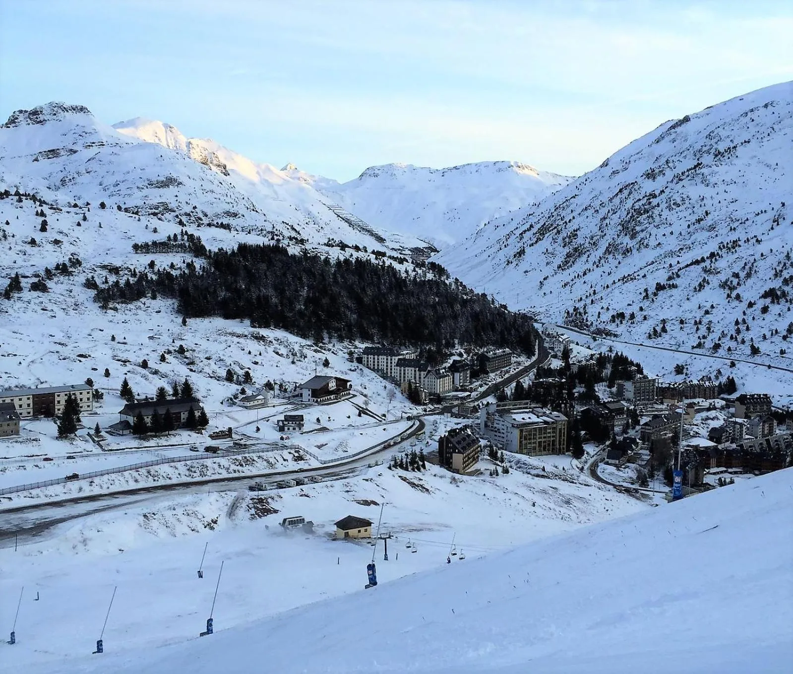 Bird's eye view in Hotel Tobazo