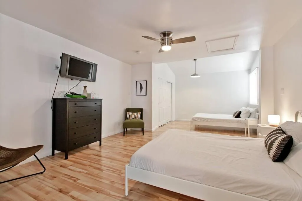 Bed in Bright, Modern 4BR with Beautiful Backyard & Pool!