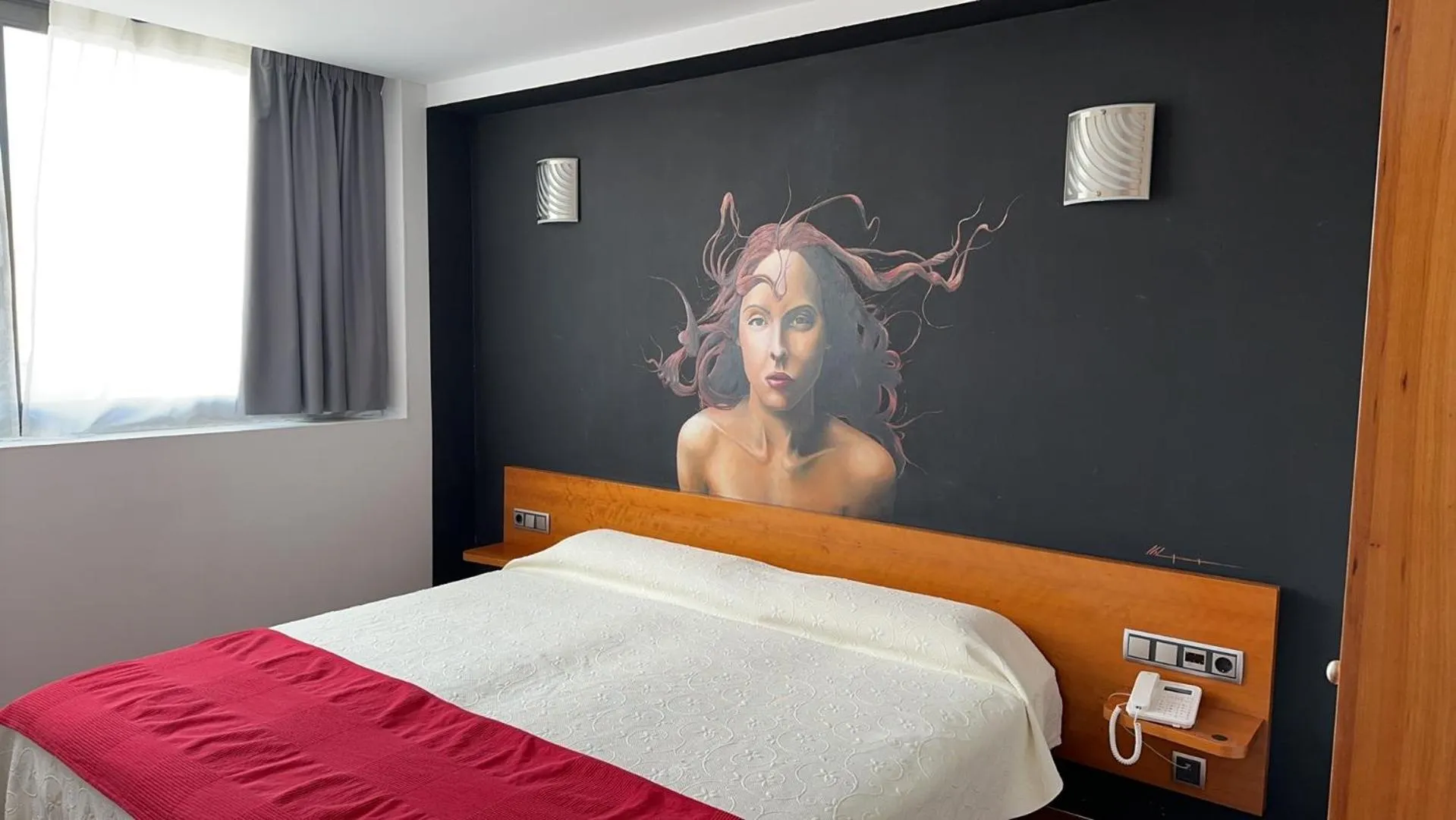 Bedroom, Bed in Hotel Plaza Inn