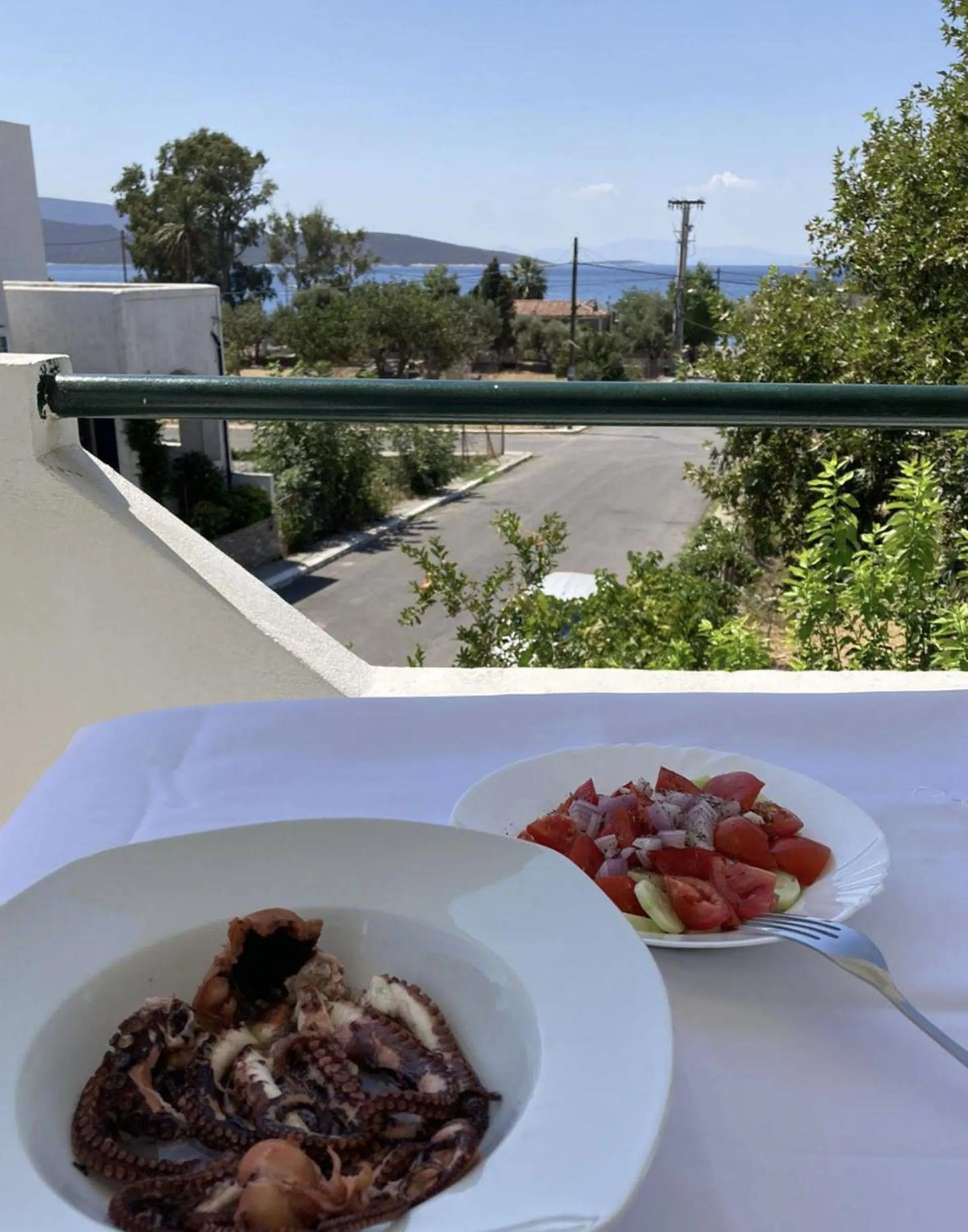 Food close-up in Gikas Apartments Triple Studio Sea View B7