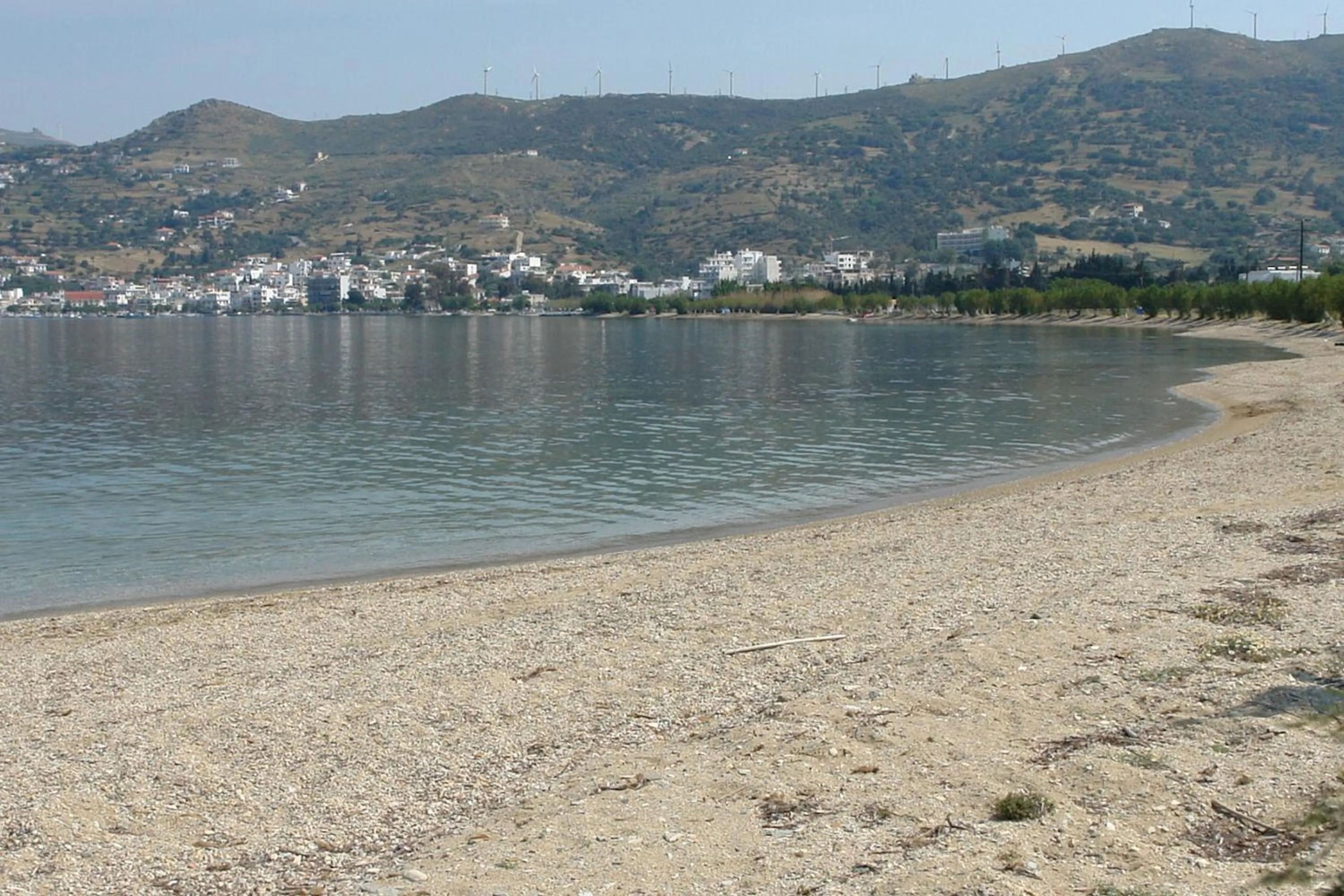 Natural landscape in Gikas Apartments Triple Studio Sea View B7