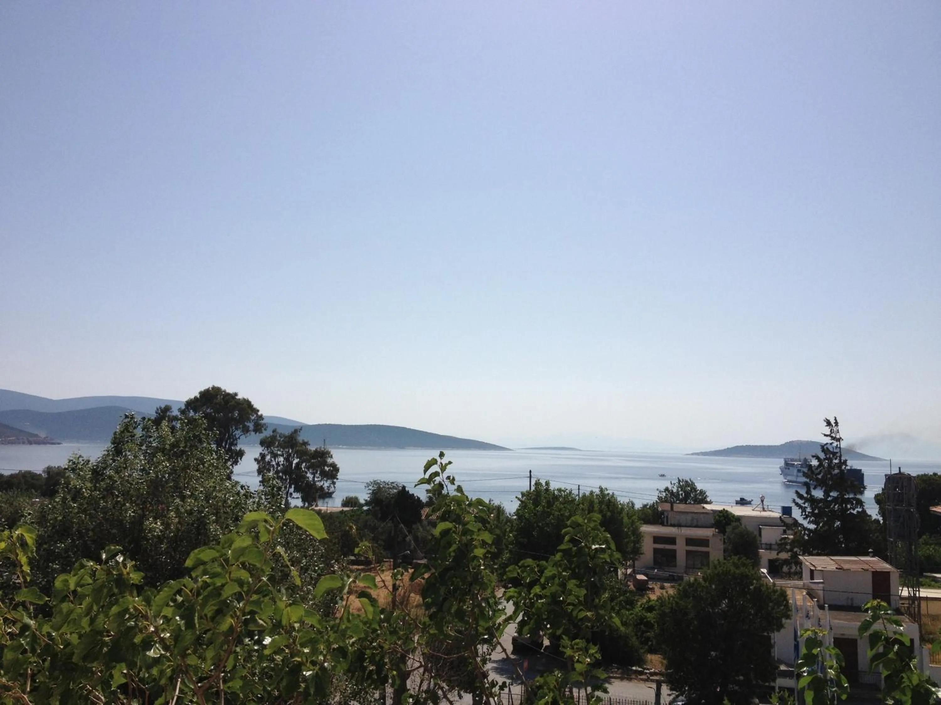 City view in Gikas Apartments Triple Studio Sea View B7