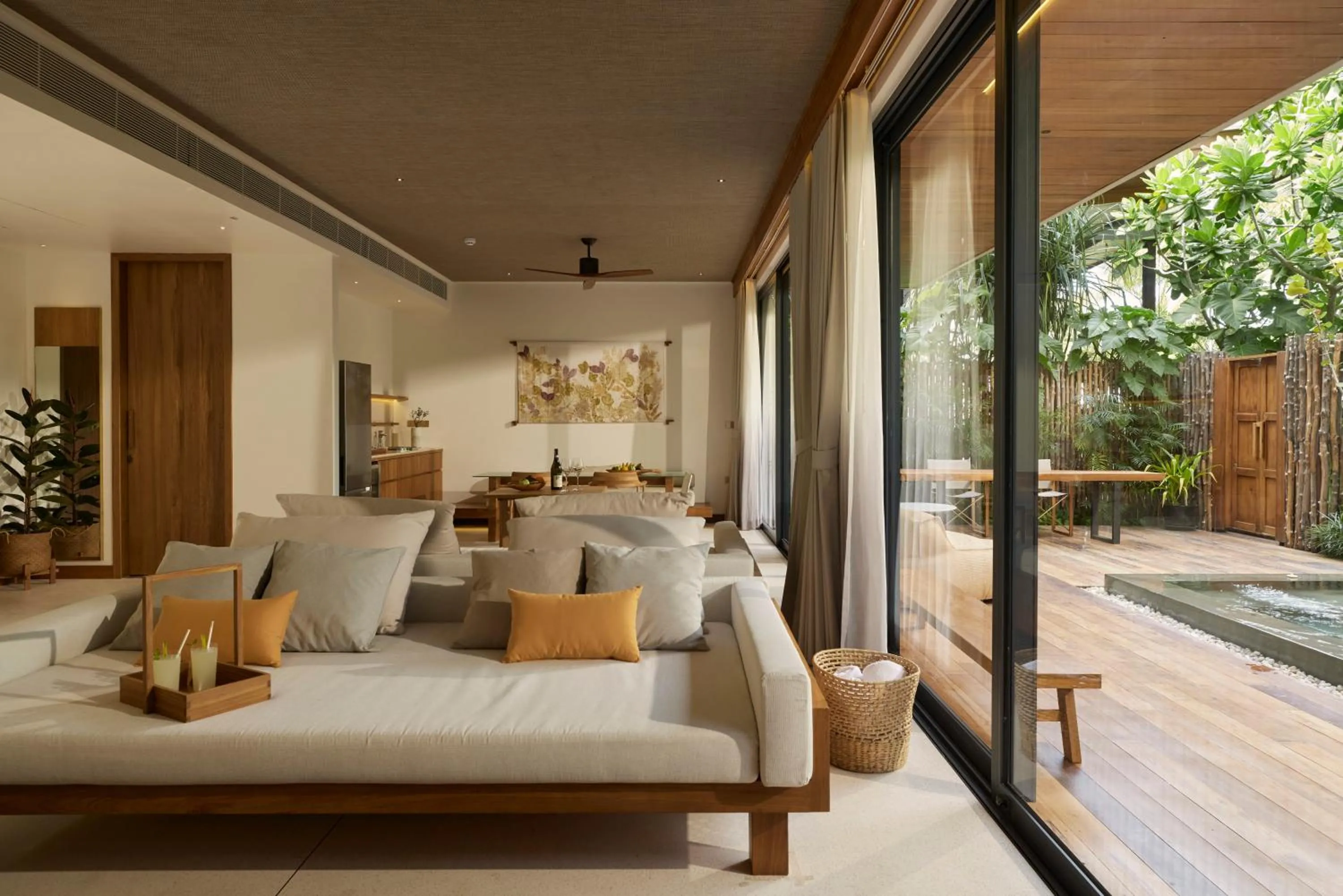 Living room in The Retreat Koh Chang, an SLH Hotel