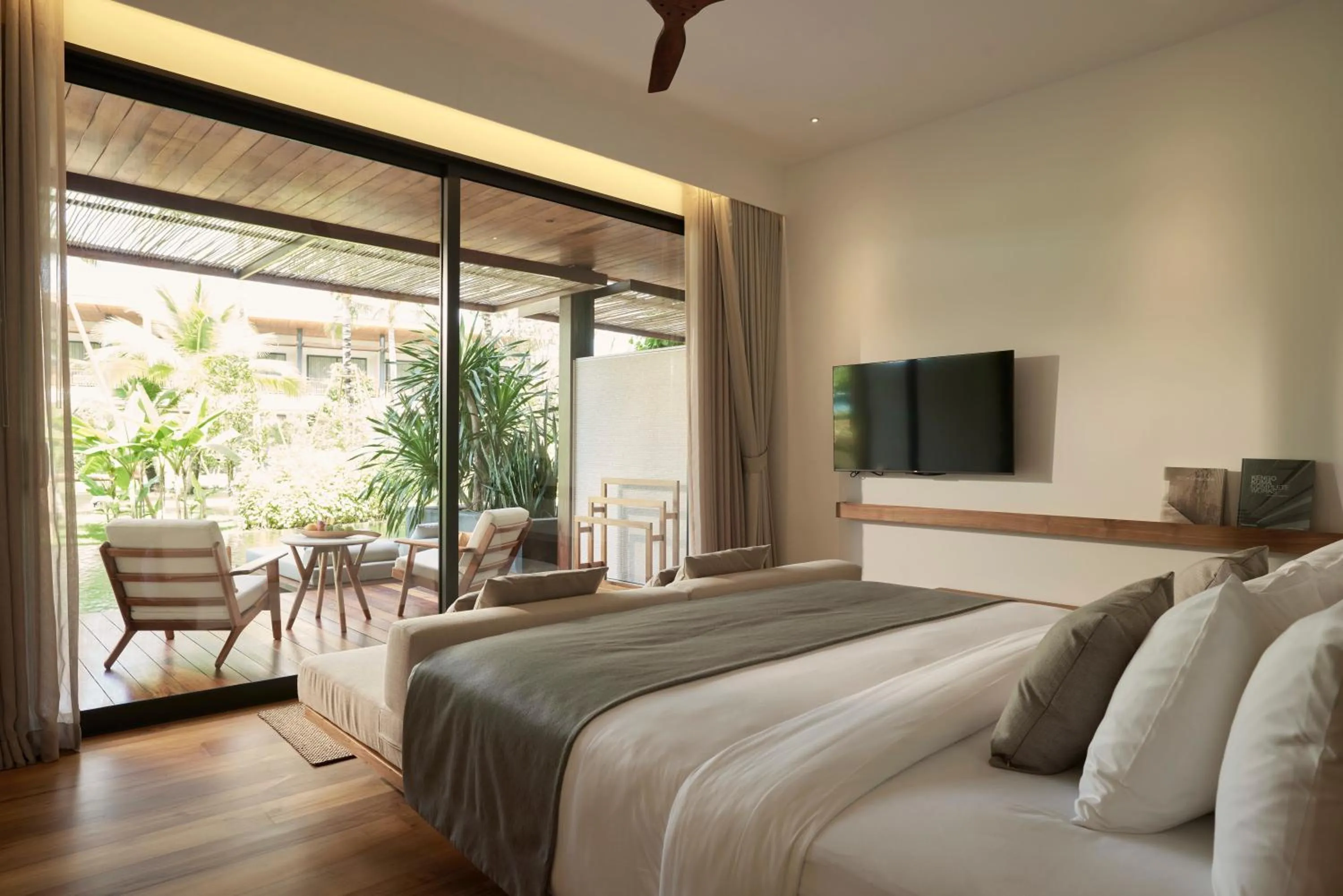 Bed in The Retreat Koh Chang, an SLH Hotel