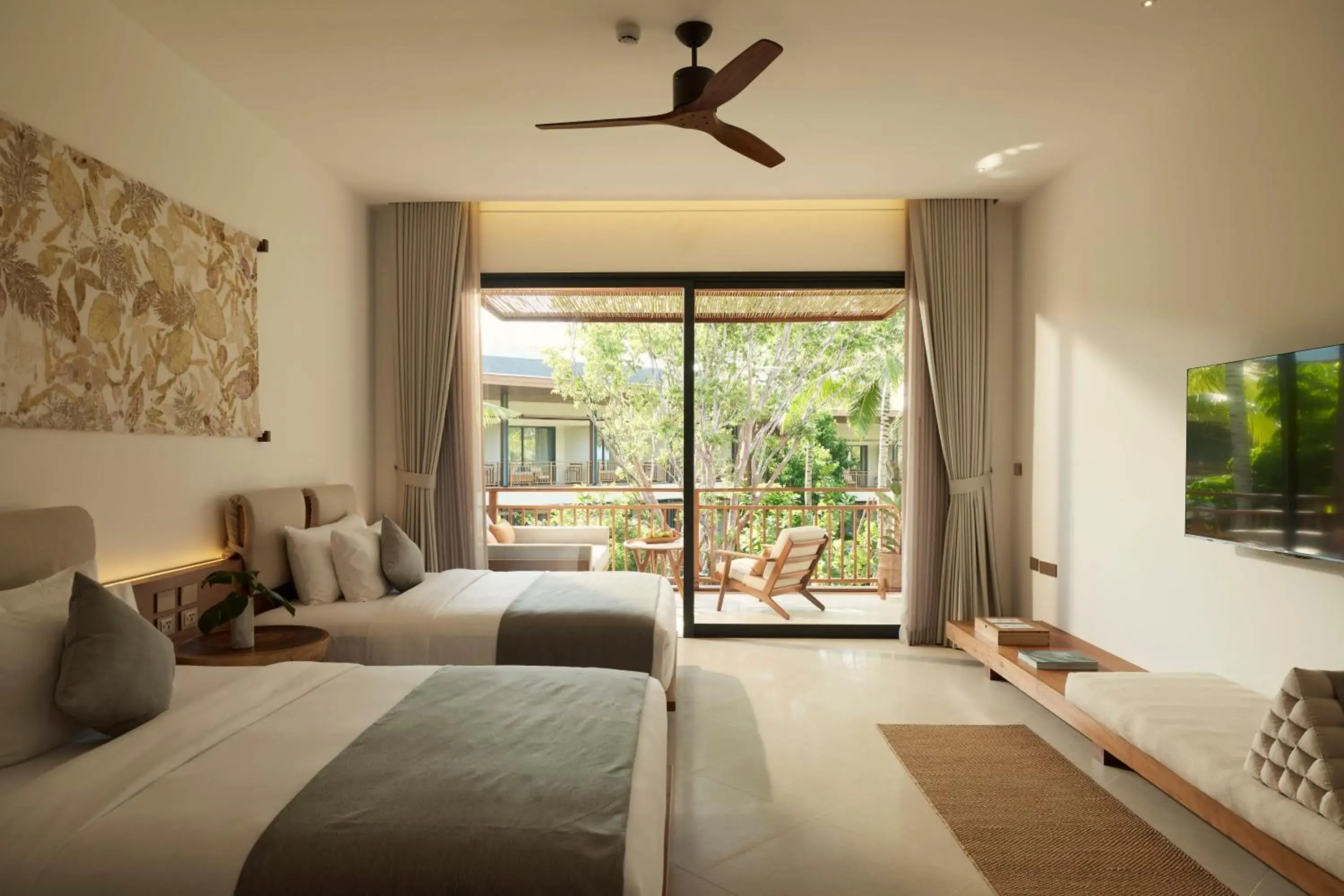 Bed in The Retreat Koh Chang, an SLH Hotel Bed in The Retreat Koh Chang, an SLH Hotel