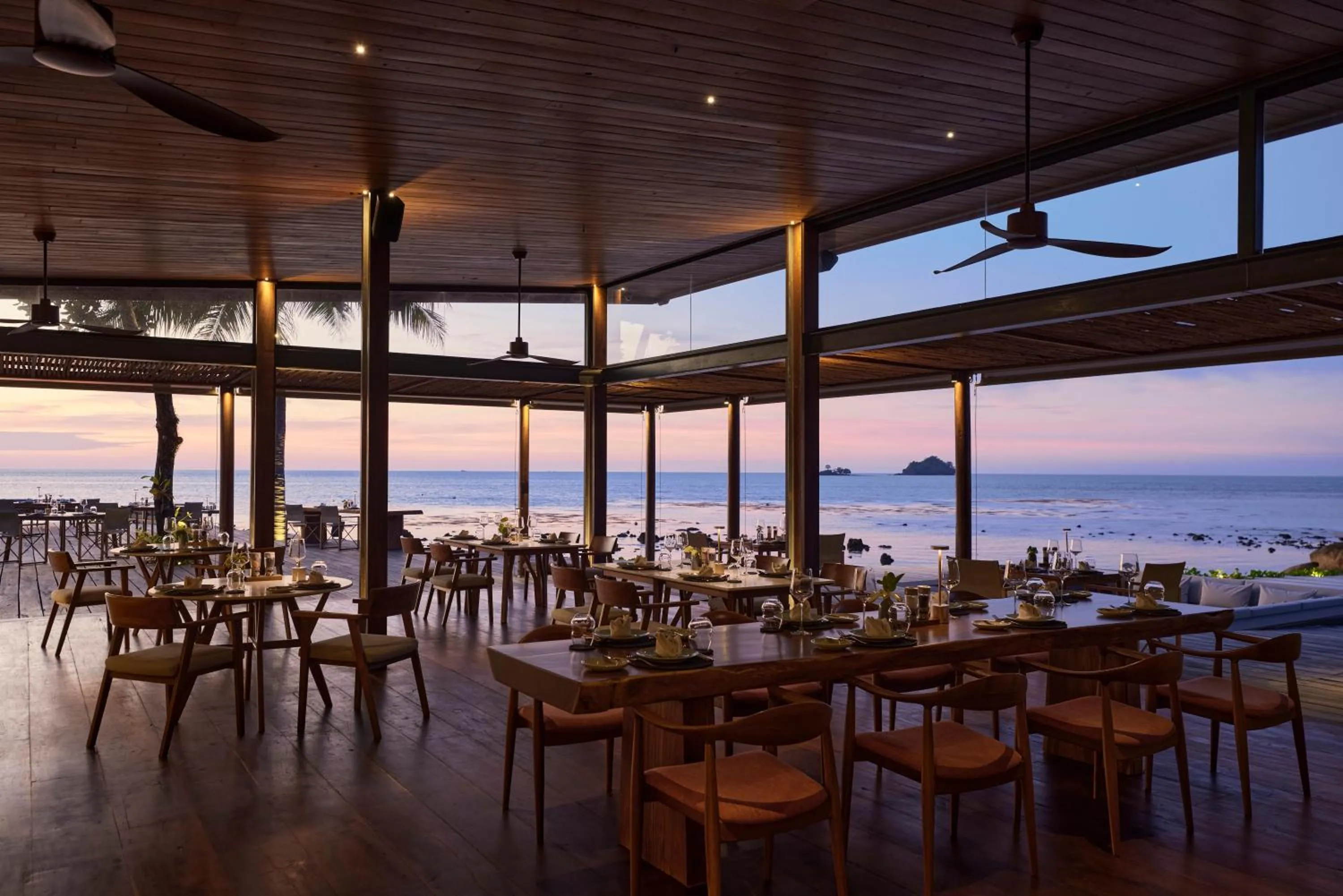 Sunset in The Retreat Koh Chang, an SLH Hotel