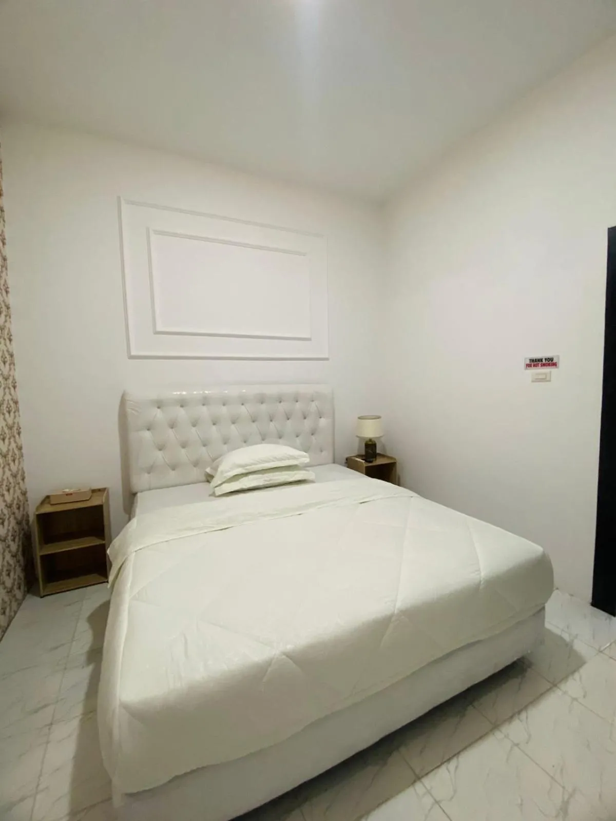 Bed in Giennos Hotel