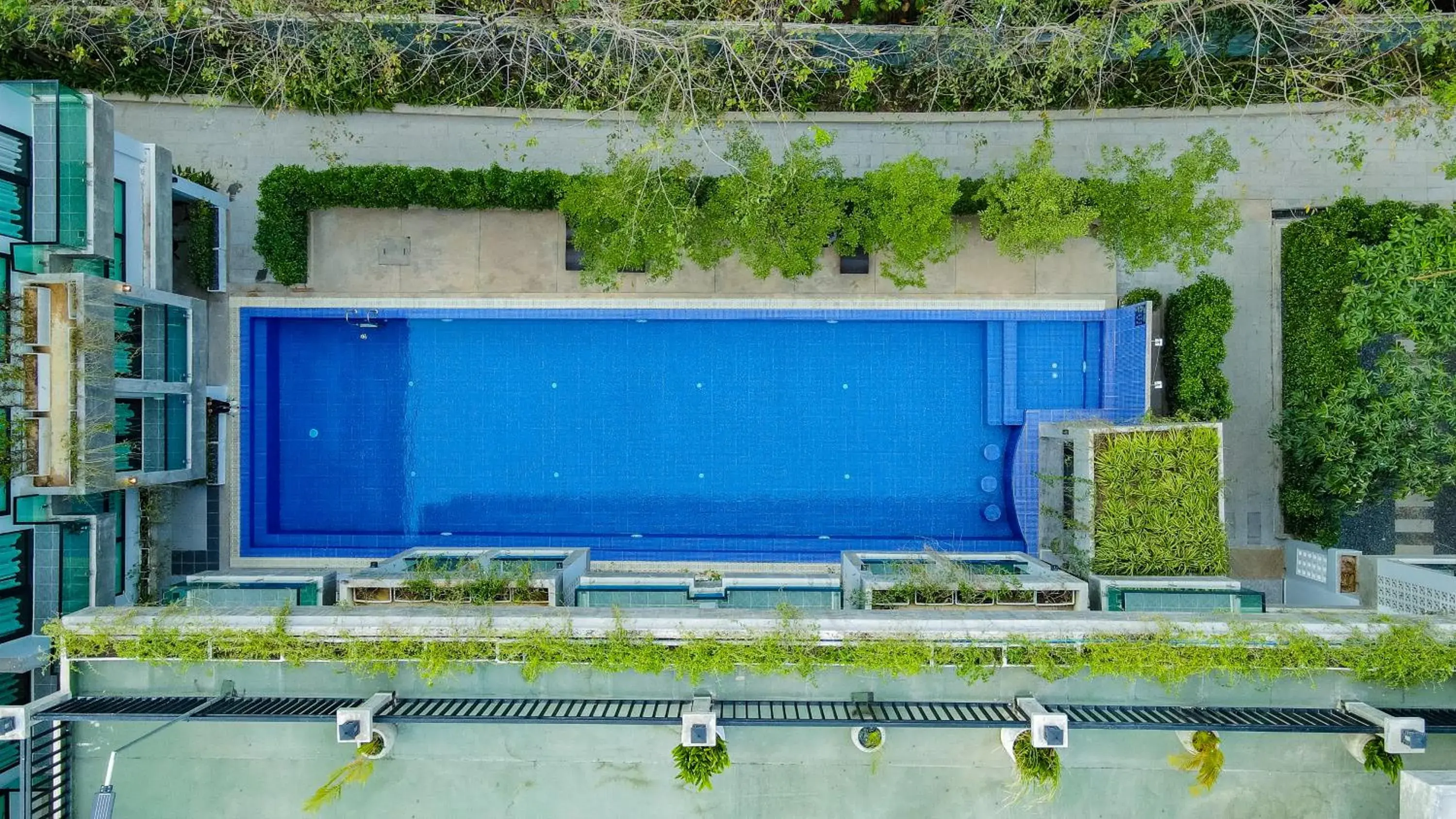 Garden view in Rainforest Hotel by NSUN Garden view in Rainforest Hotel by NSUN