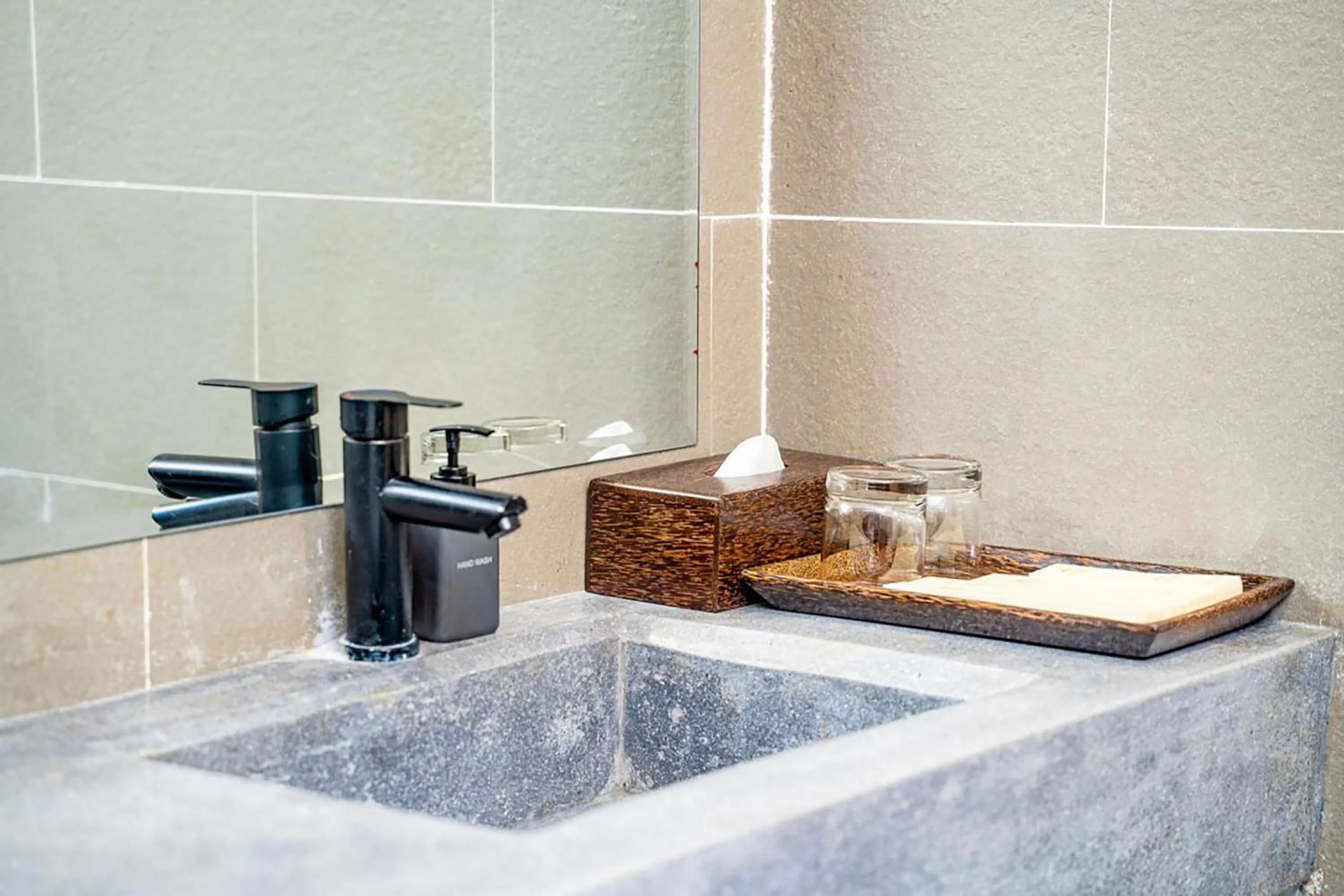 Bathroom in Rainforest Hotel by NSUN