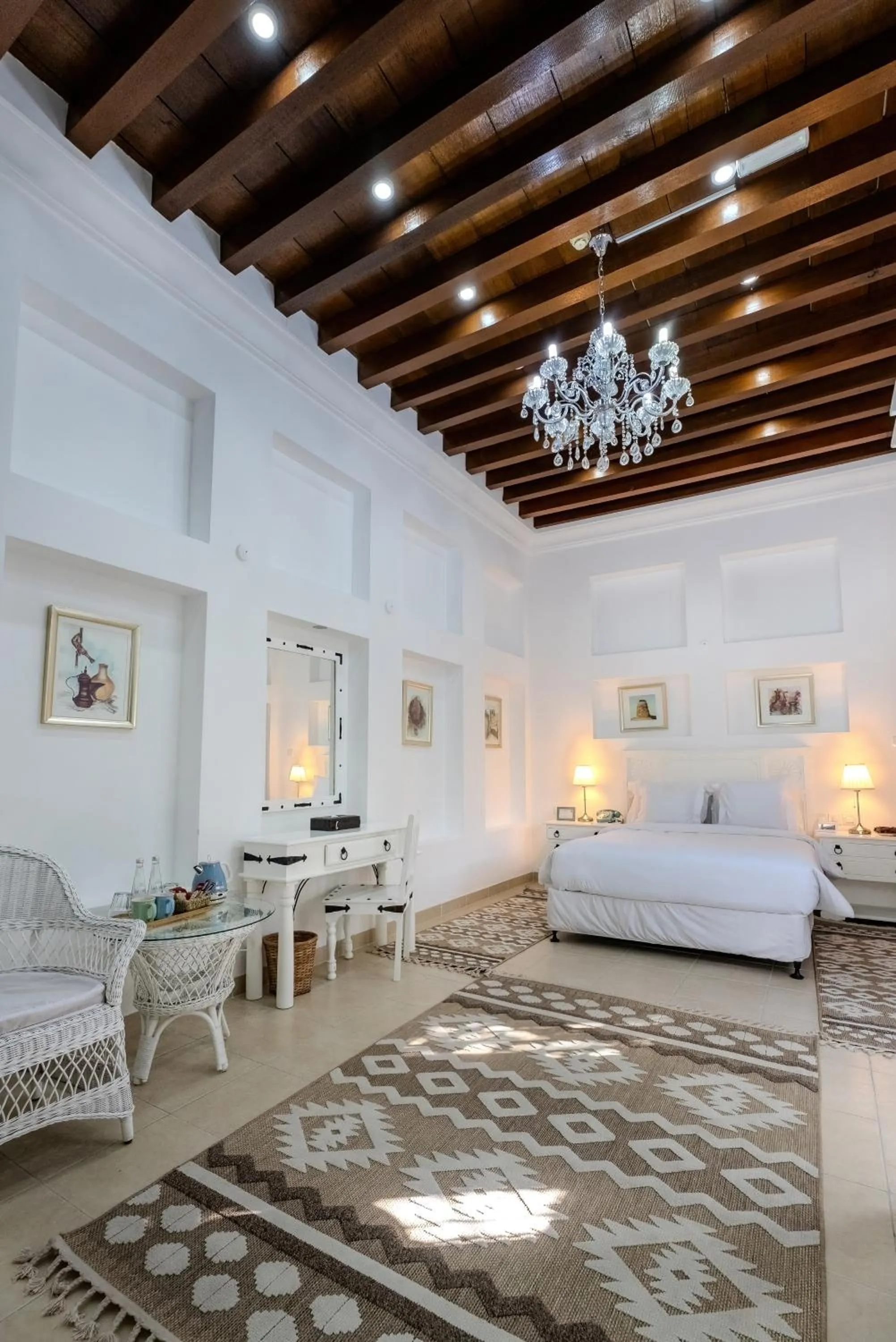 Bed in Arabian Boutique Hotel