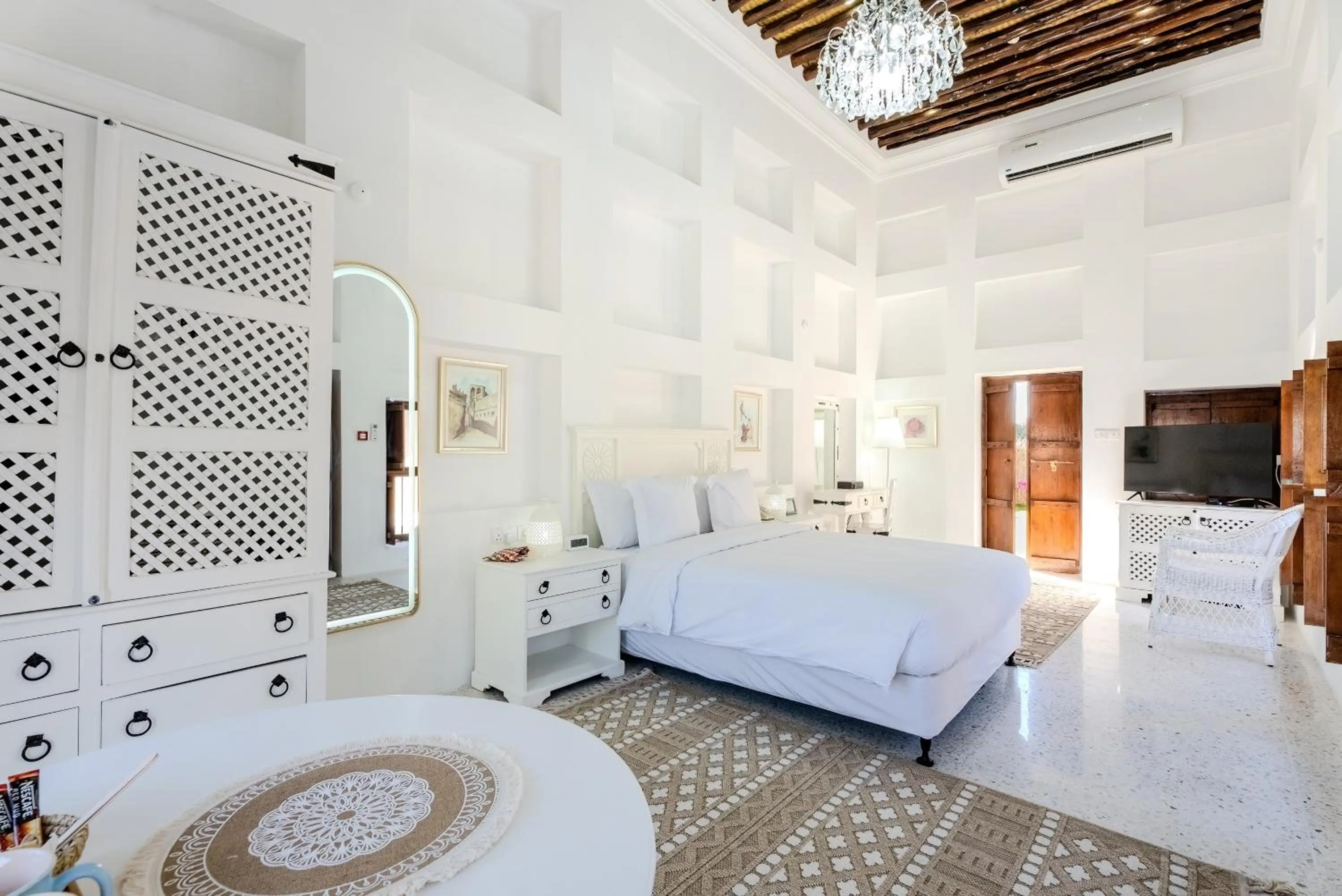 Bed in Arabian Boutique Hotel