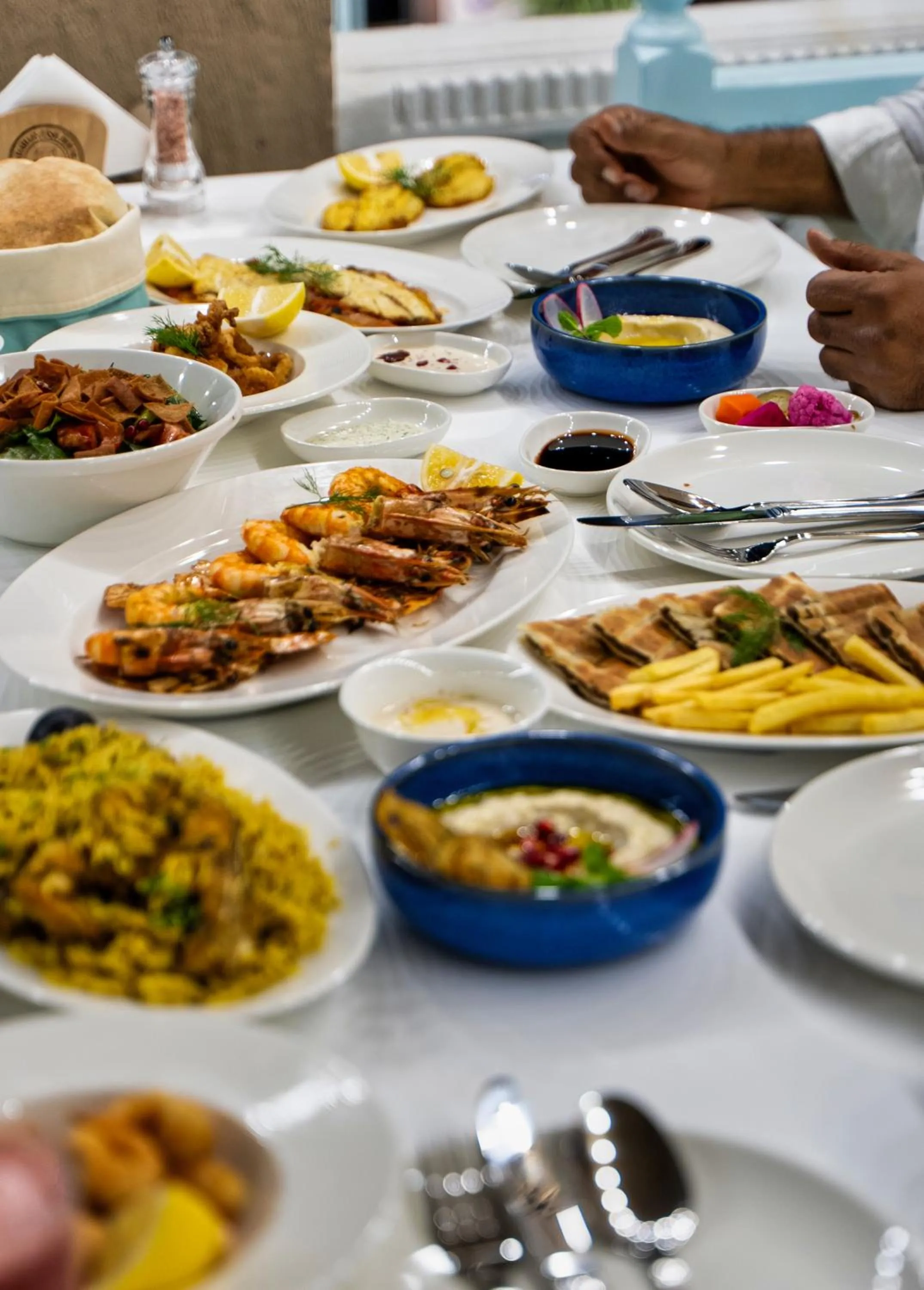 Food and drinks in Arabian Boutique Hotel